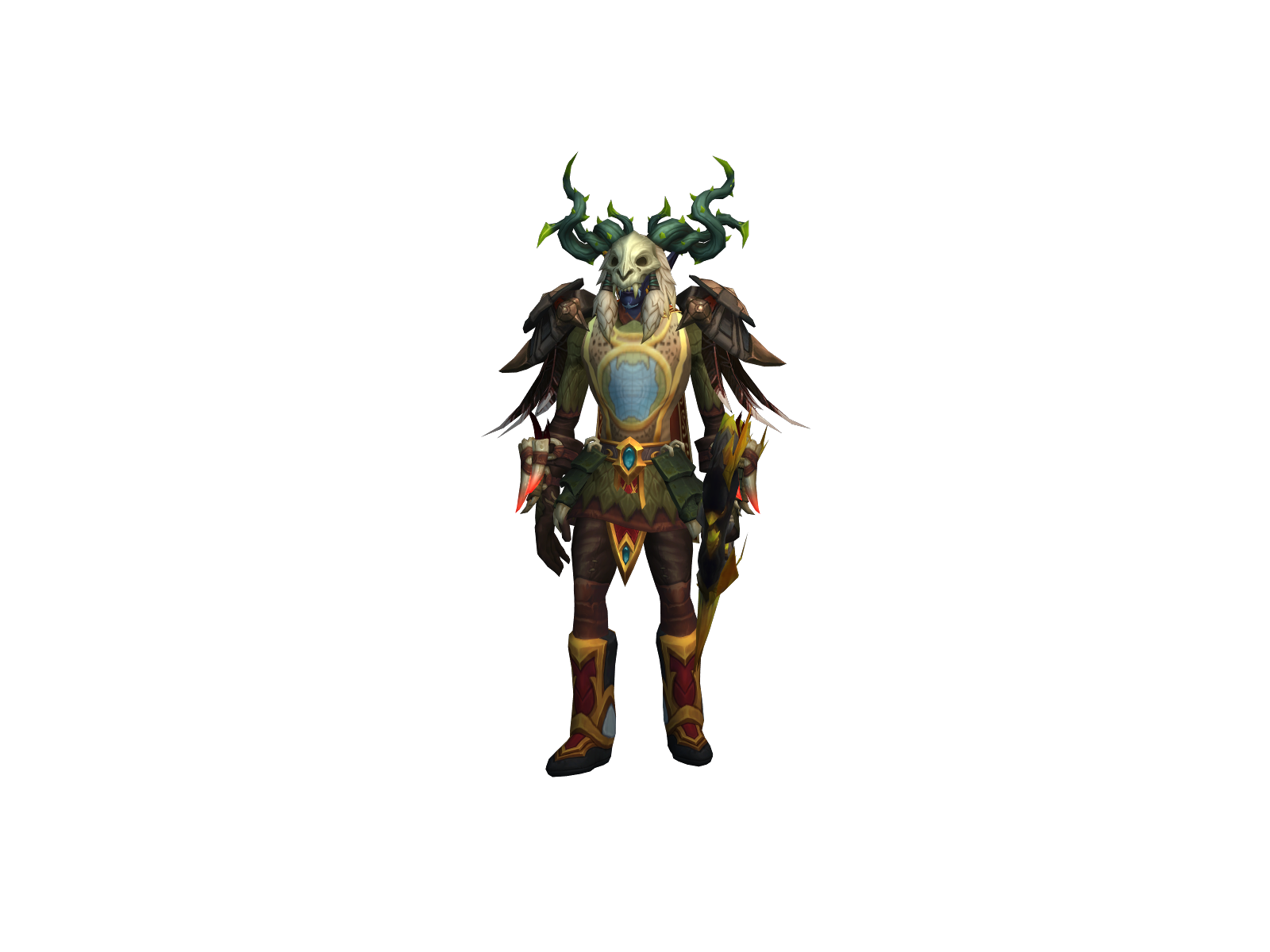 Kurcus 3D character render