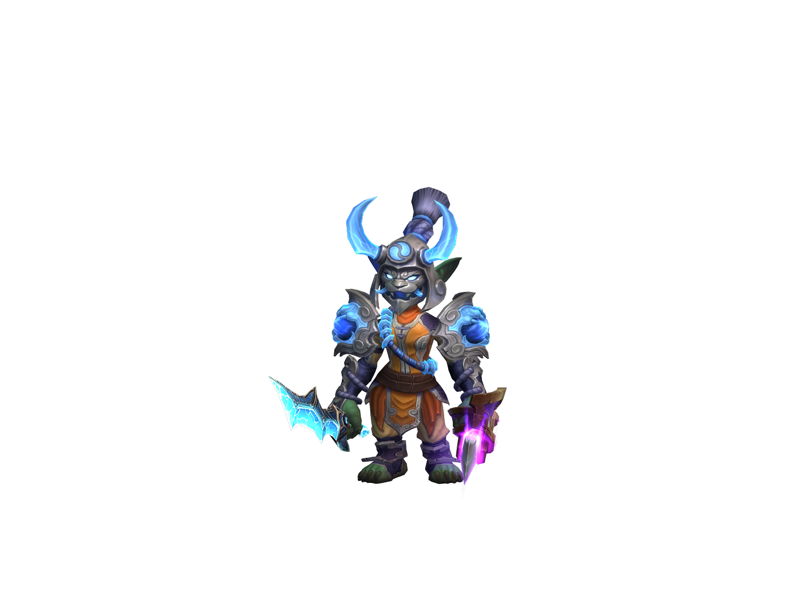 Gwyz 3D character render