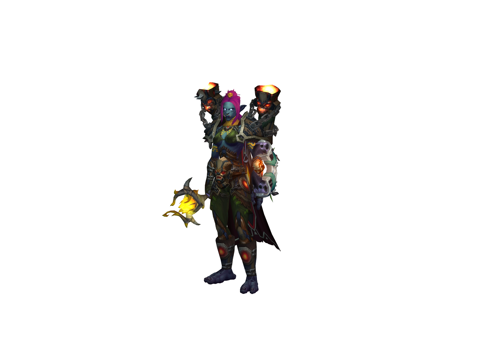 Chandye 3D character render