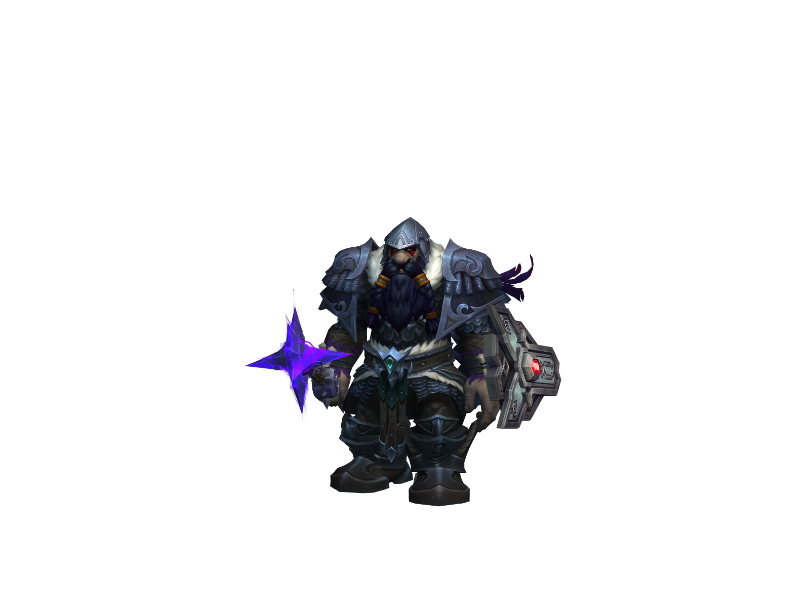 Bluereaver 3D character render