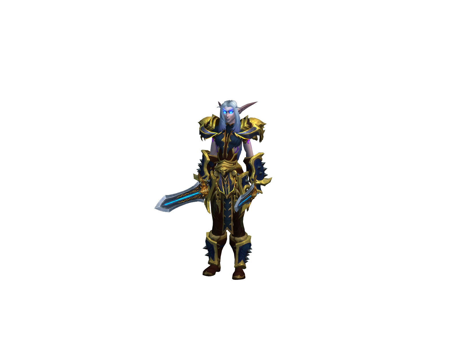 Helledh 3D character render