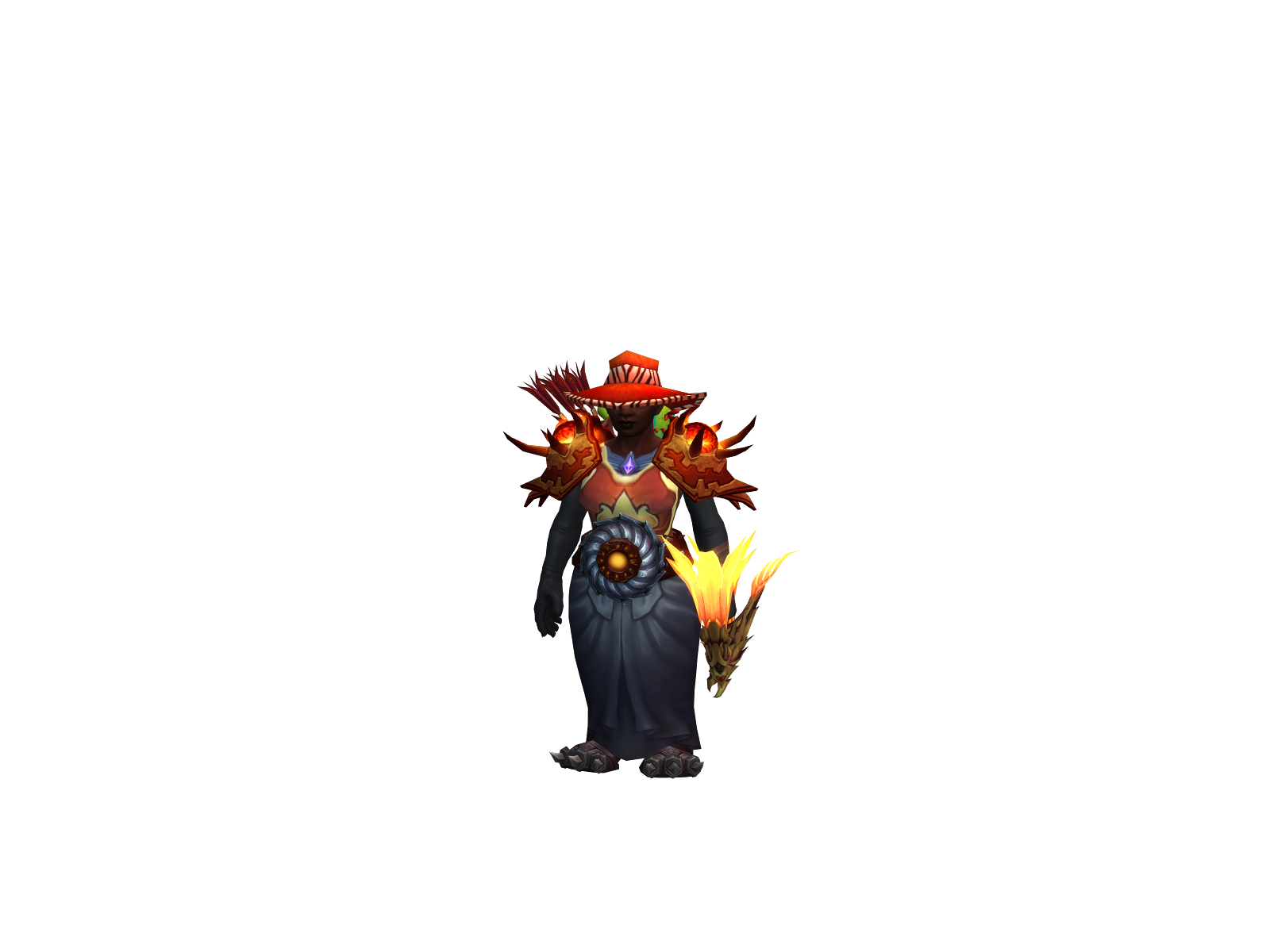 Hardabarl 3D character render