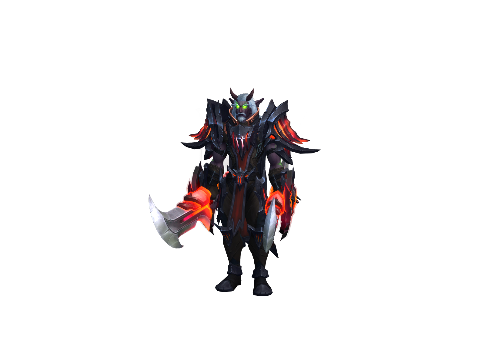 Ðrávén 3D character render