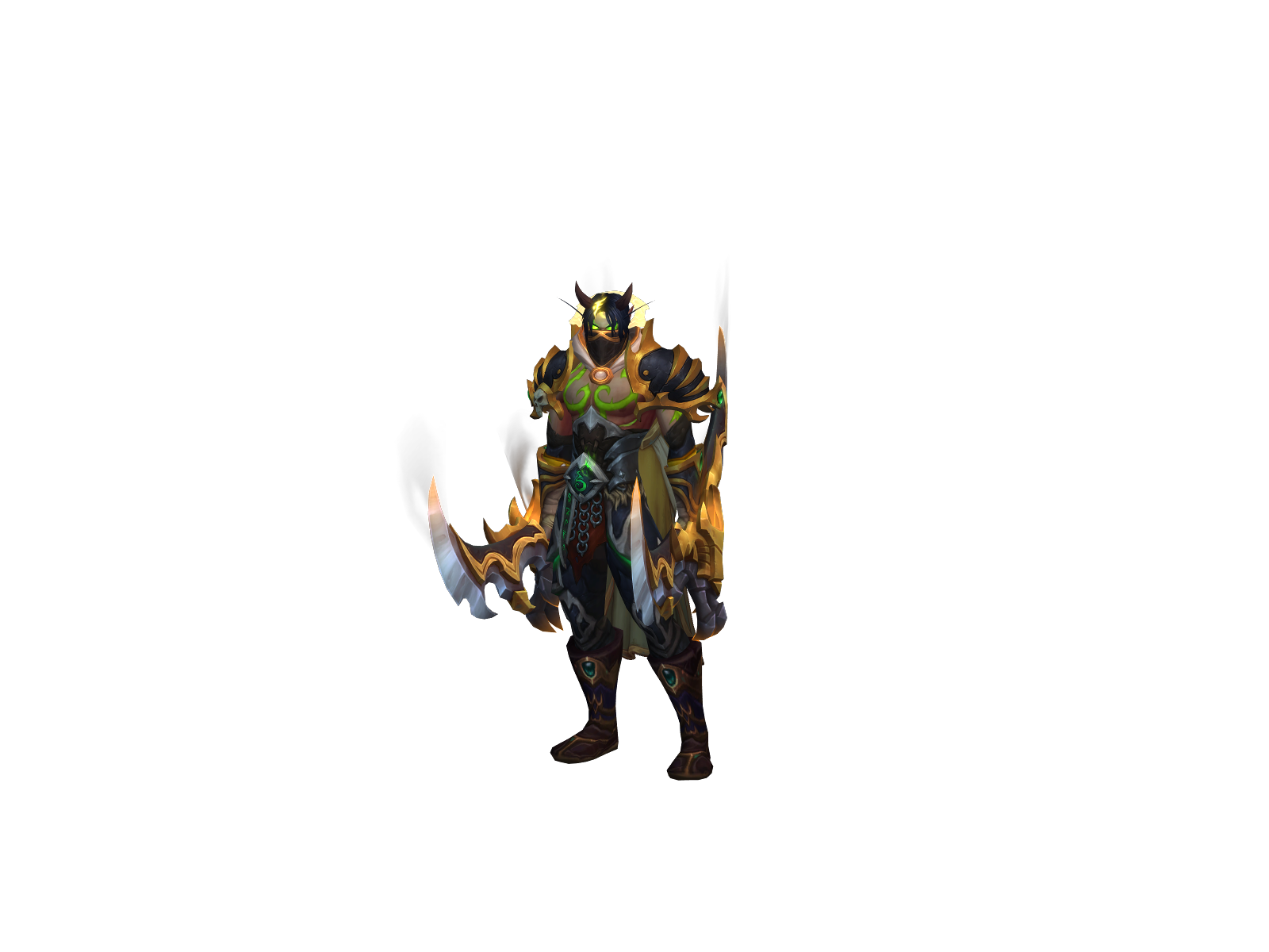 Shadowelf 3D character render
