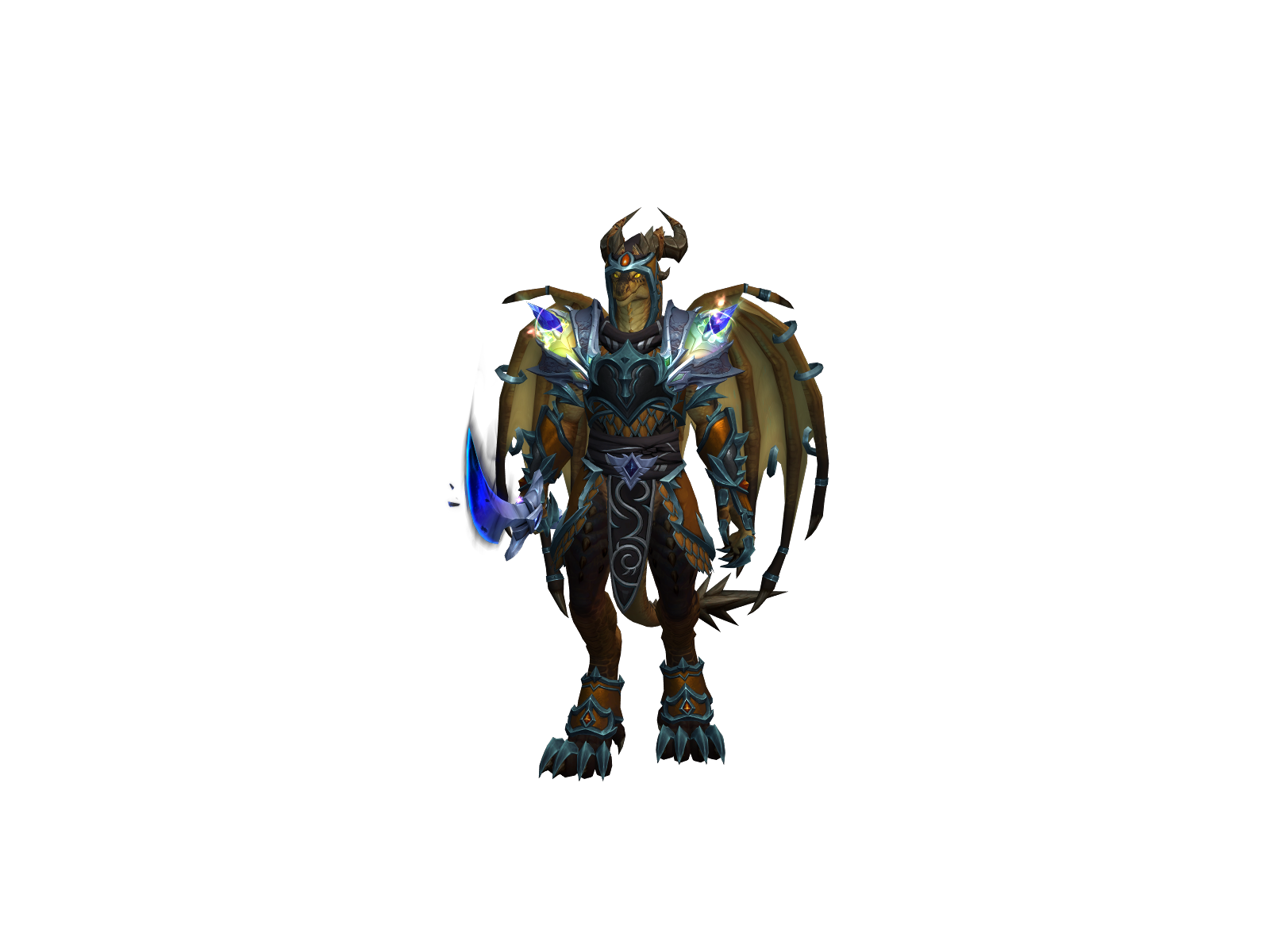 Dragonchris 3D character render