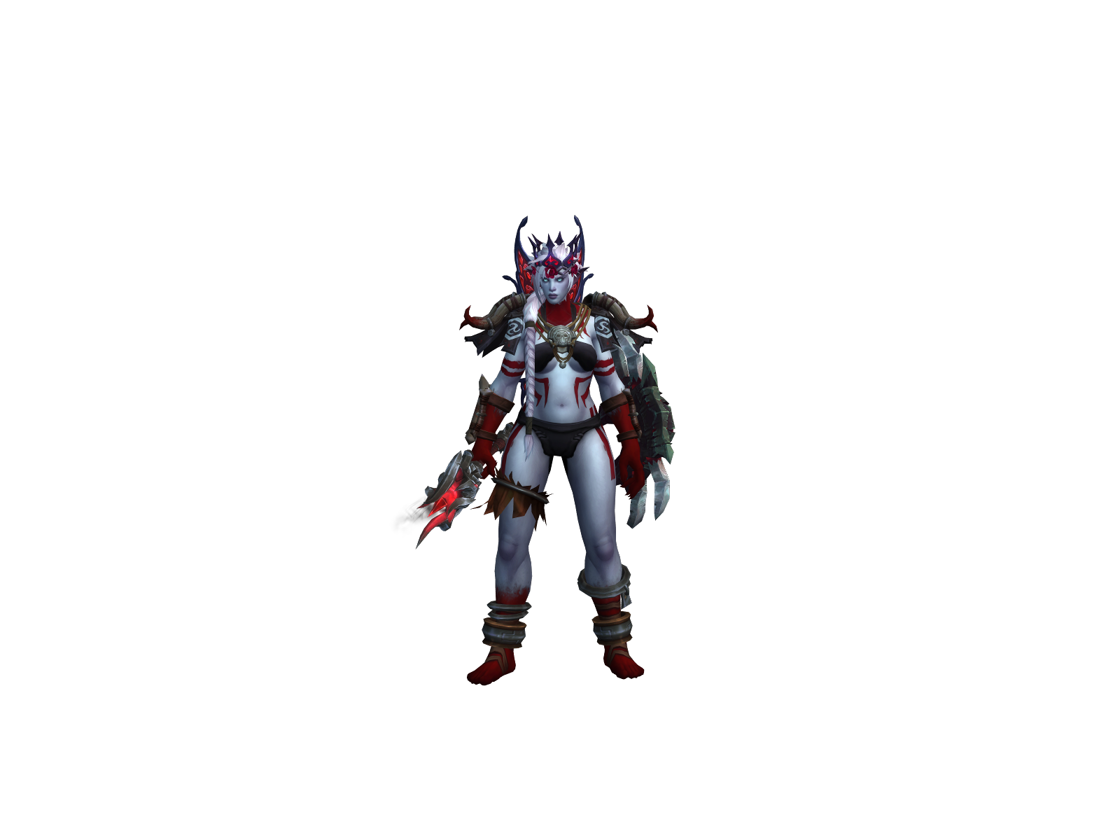 Thickytotem 3D character render