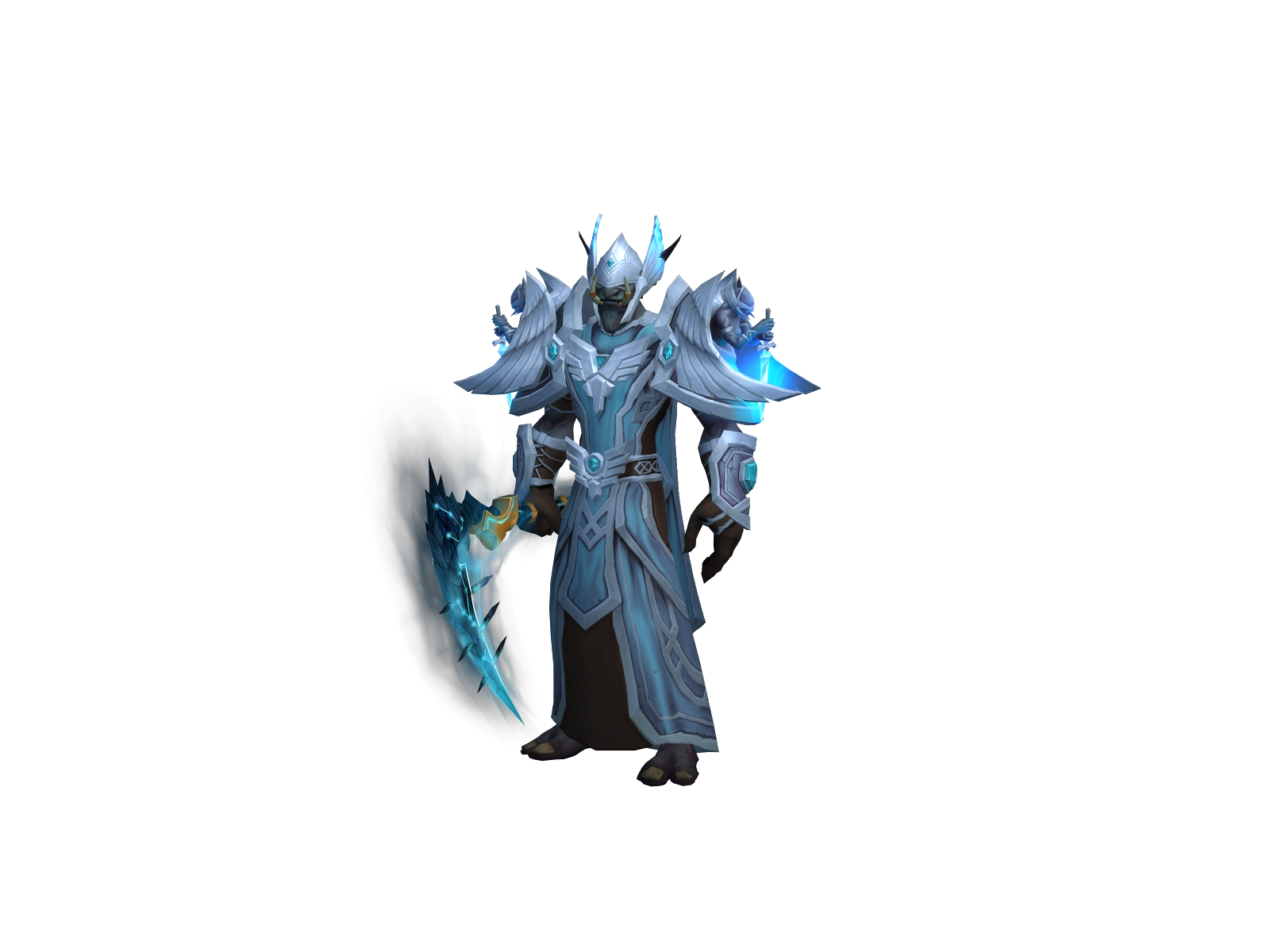 Holyczar 3D character render