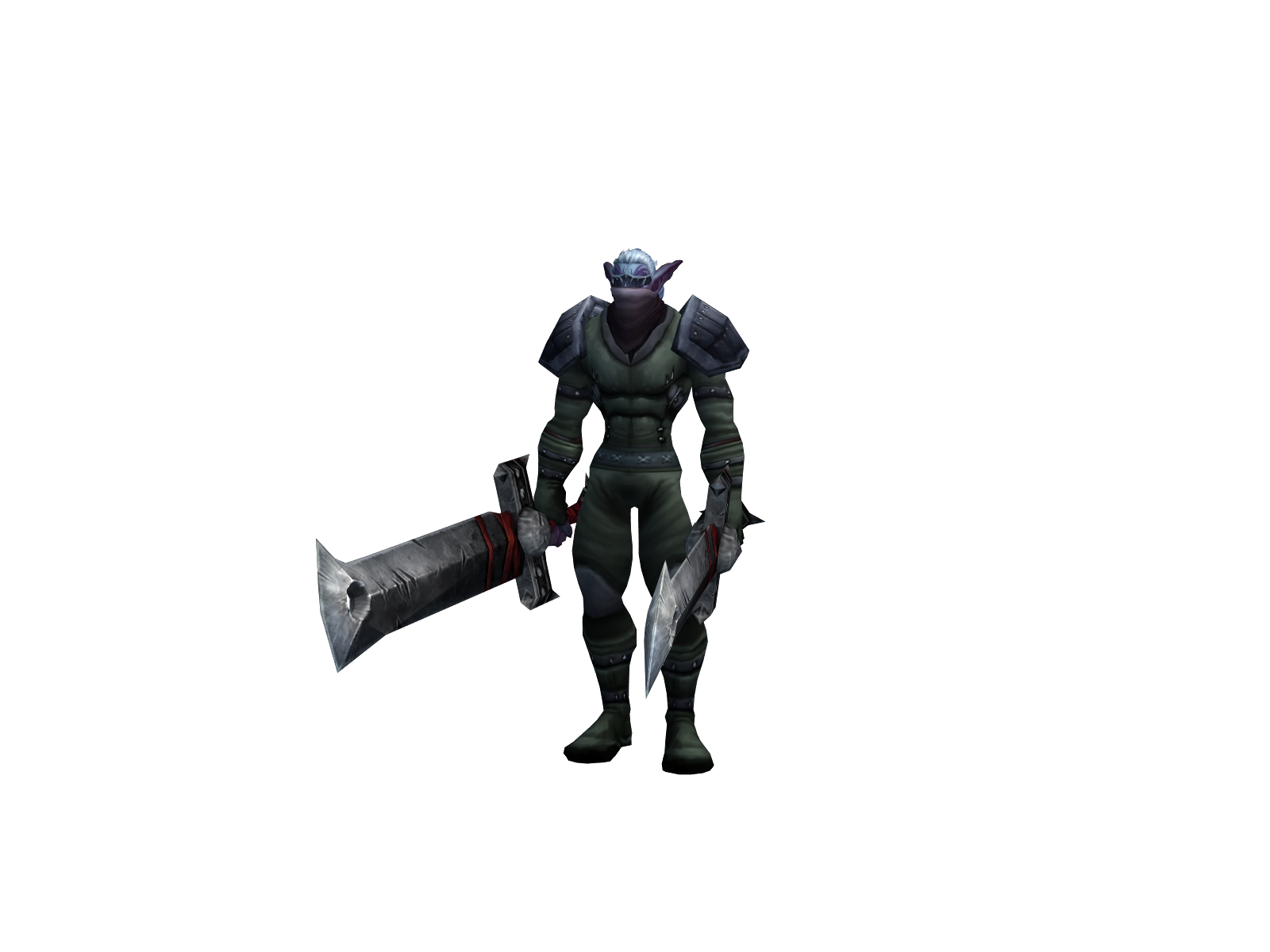 Demonbreaker 3D character render