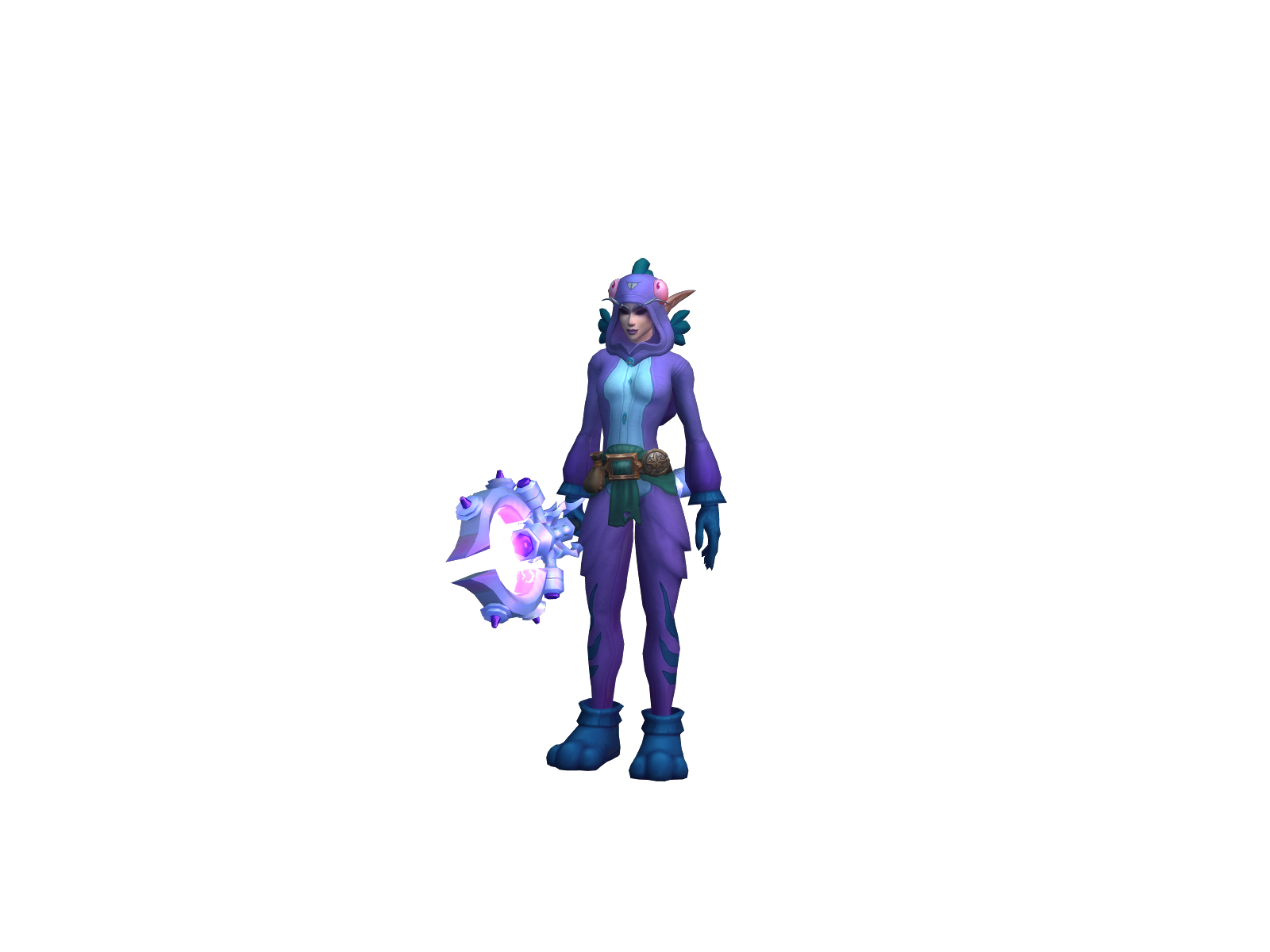 Nelfz 3D character render