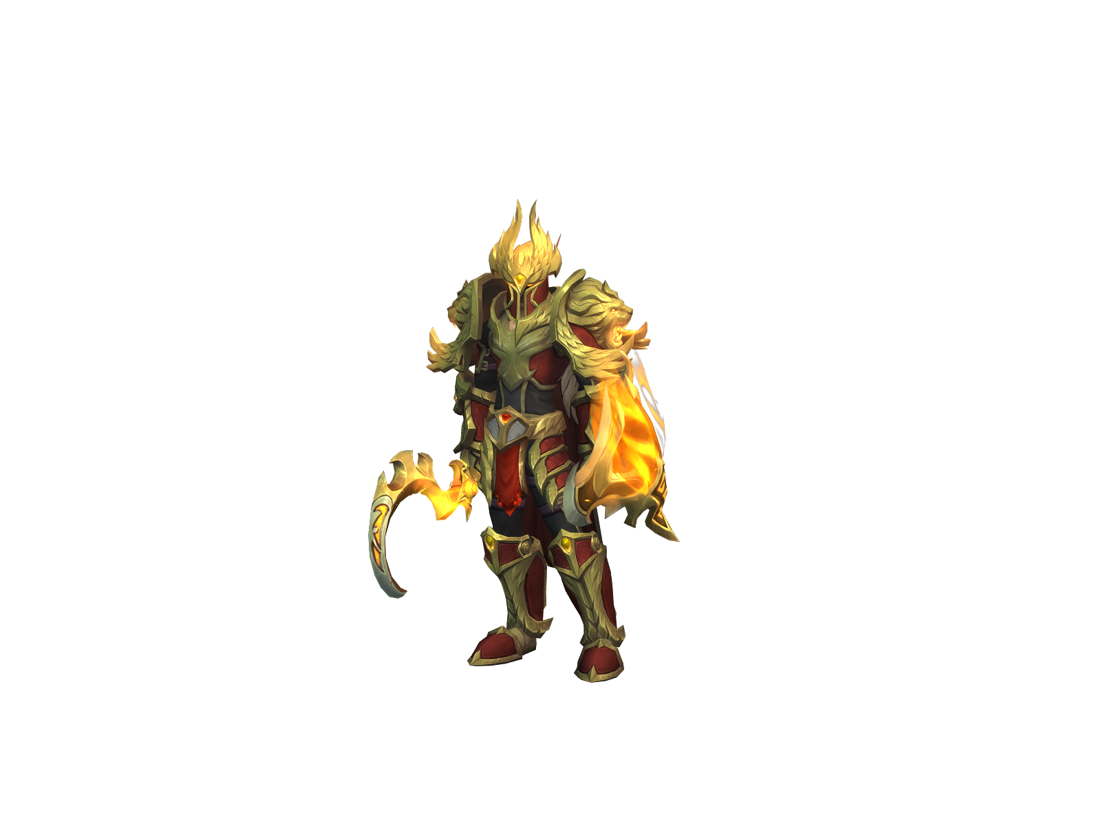Justice 3D character render
