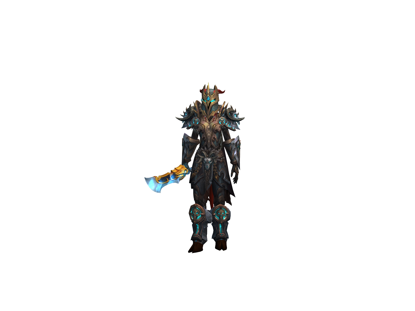 Sluffshot 3D character render