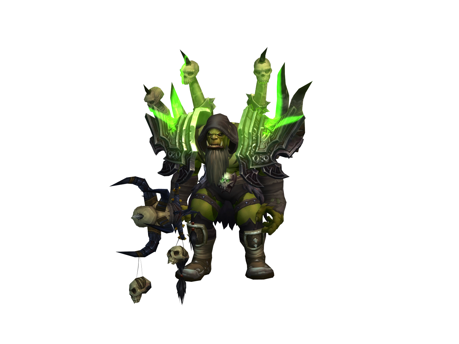 Guldaddy 3D character render