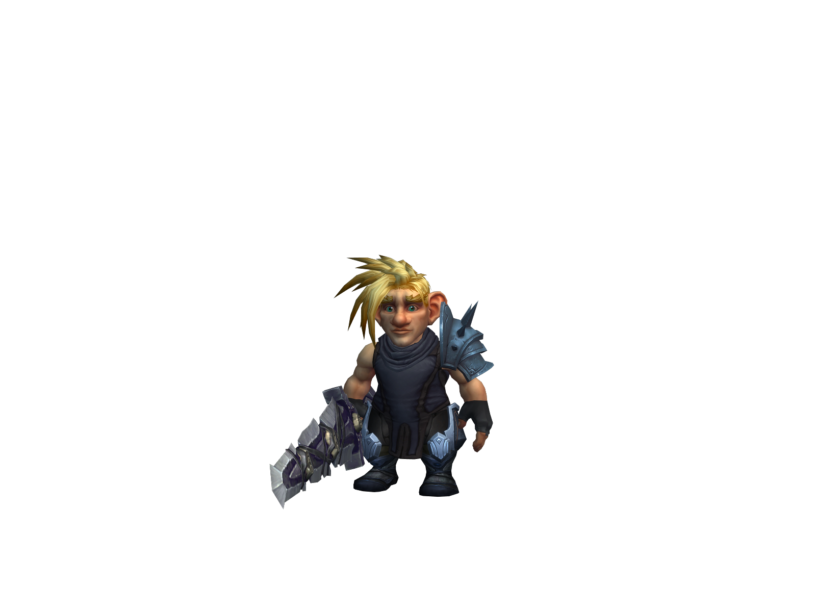 Bloudstrife 3D character render
