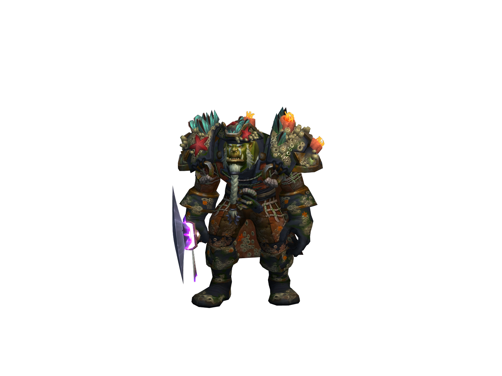 Zin 3D character render