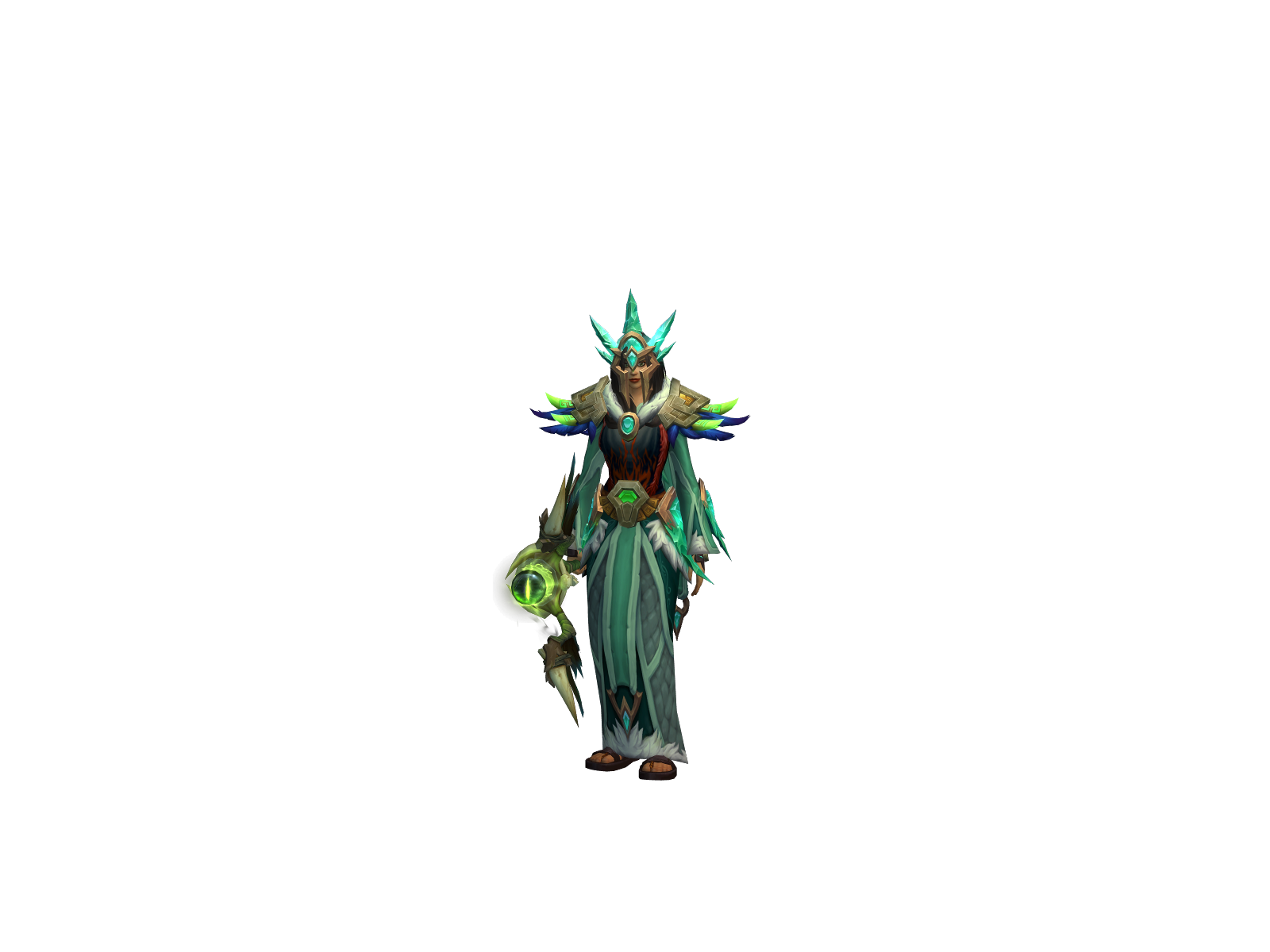 Rainshade 3D character render