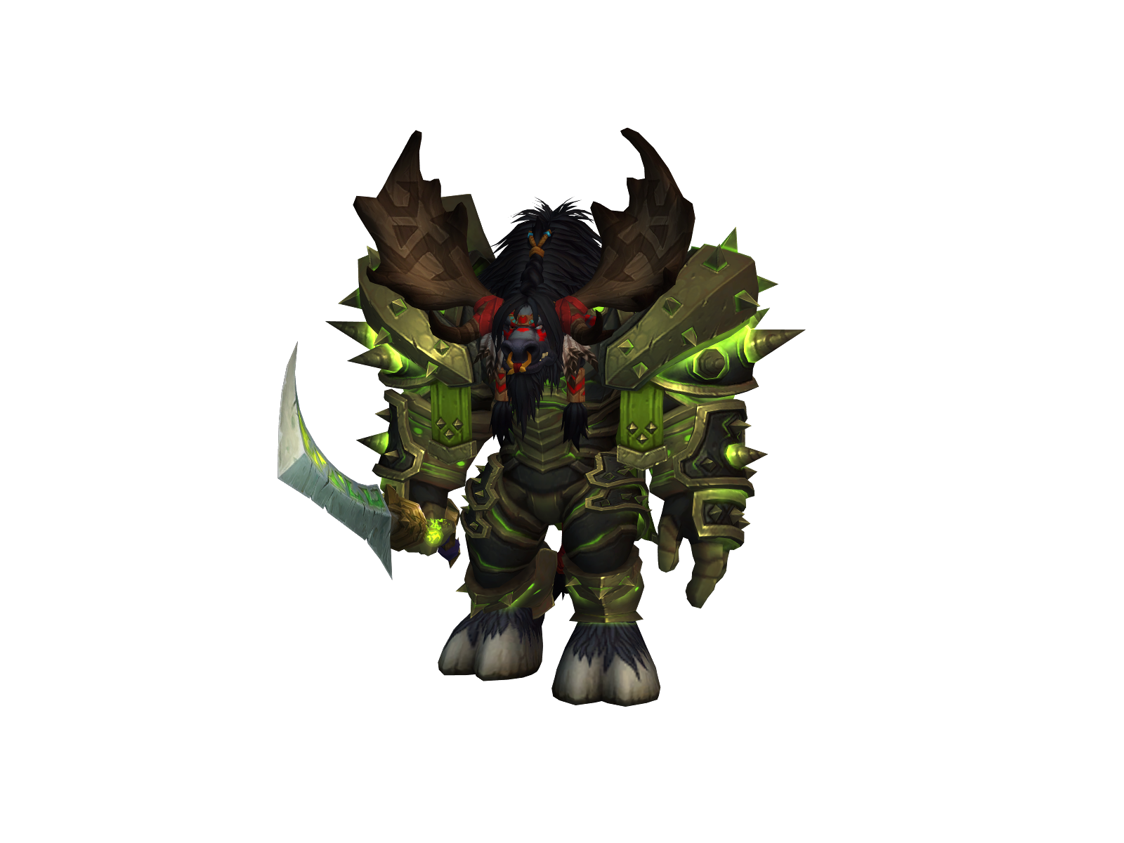 Breedinbull 3D character render