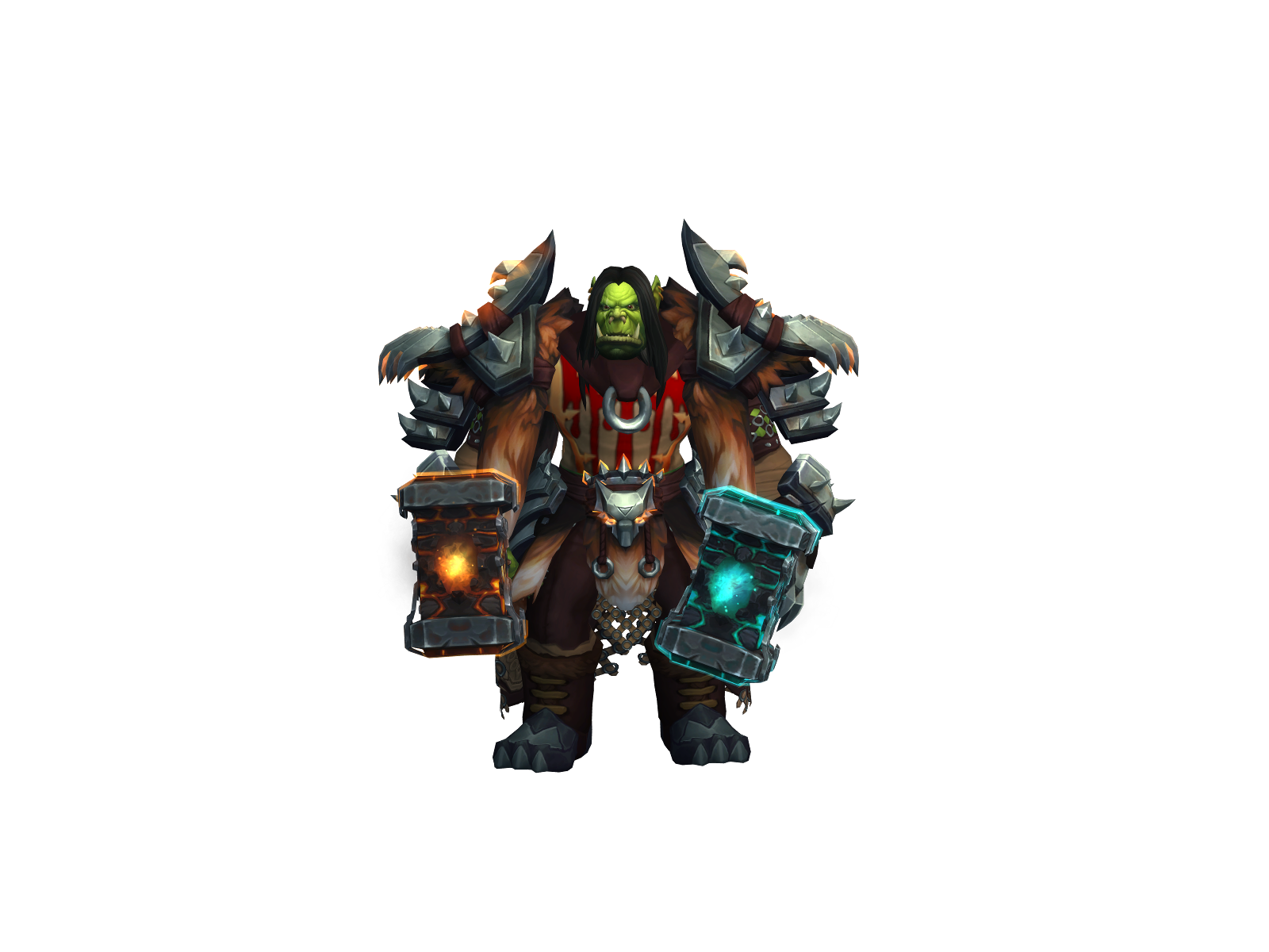 Ghrax 3D character render