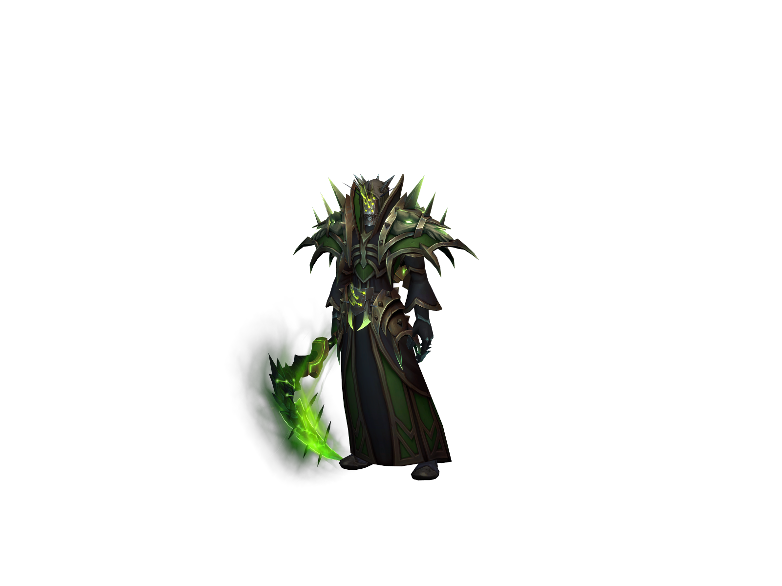 Malvado 3D character render