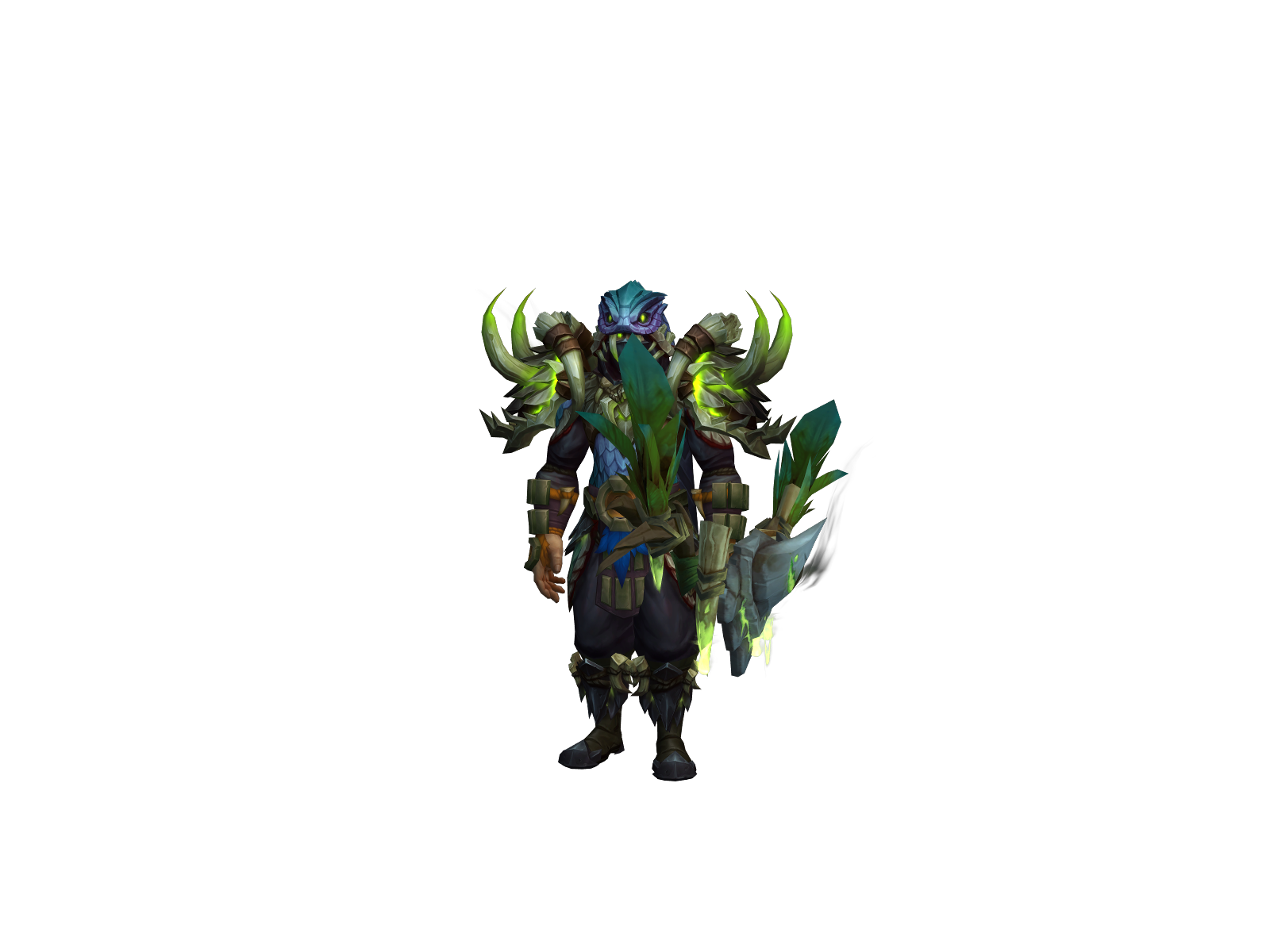 Grizzlly 3D character render