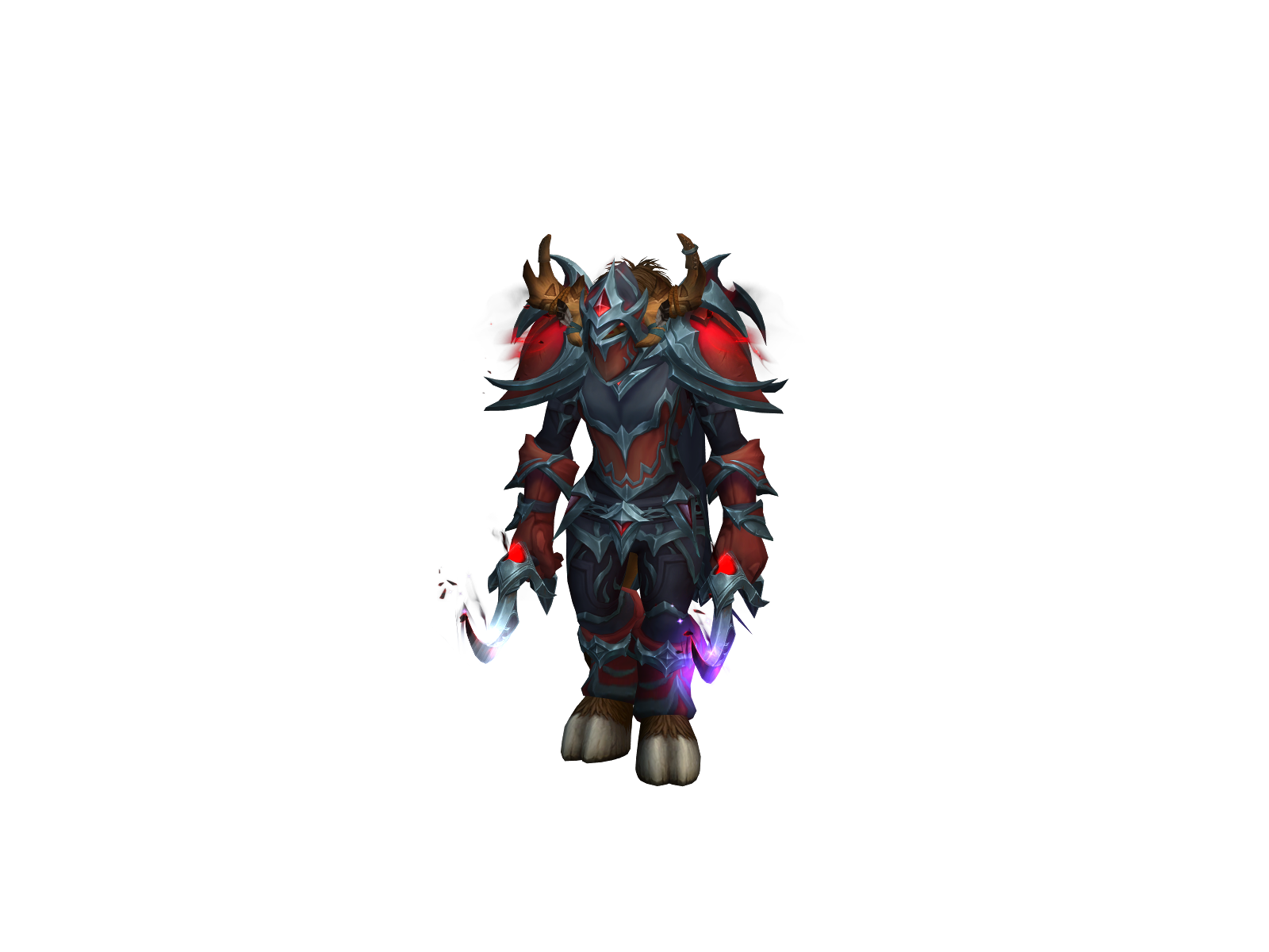Lulutauren 3D character render
