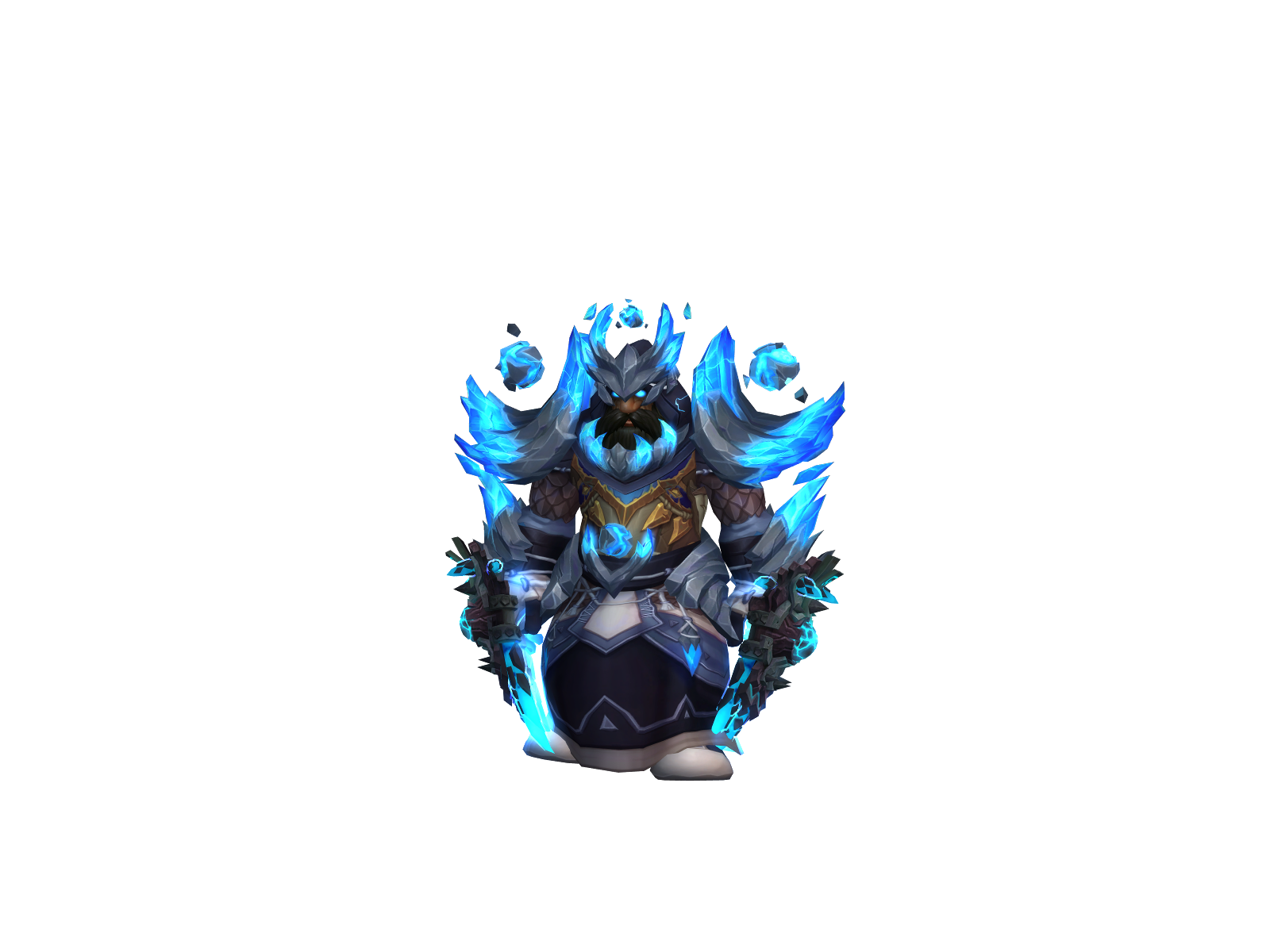 Shamwôw 3D character render