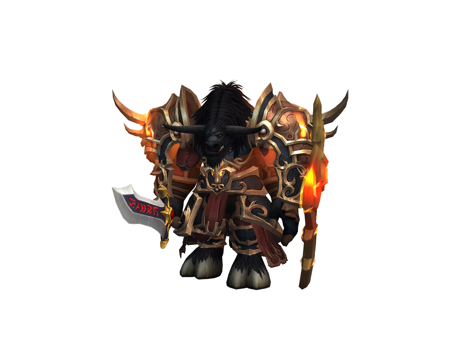 Bornterrible 3D character render