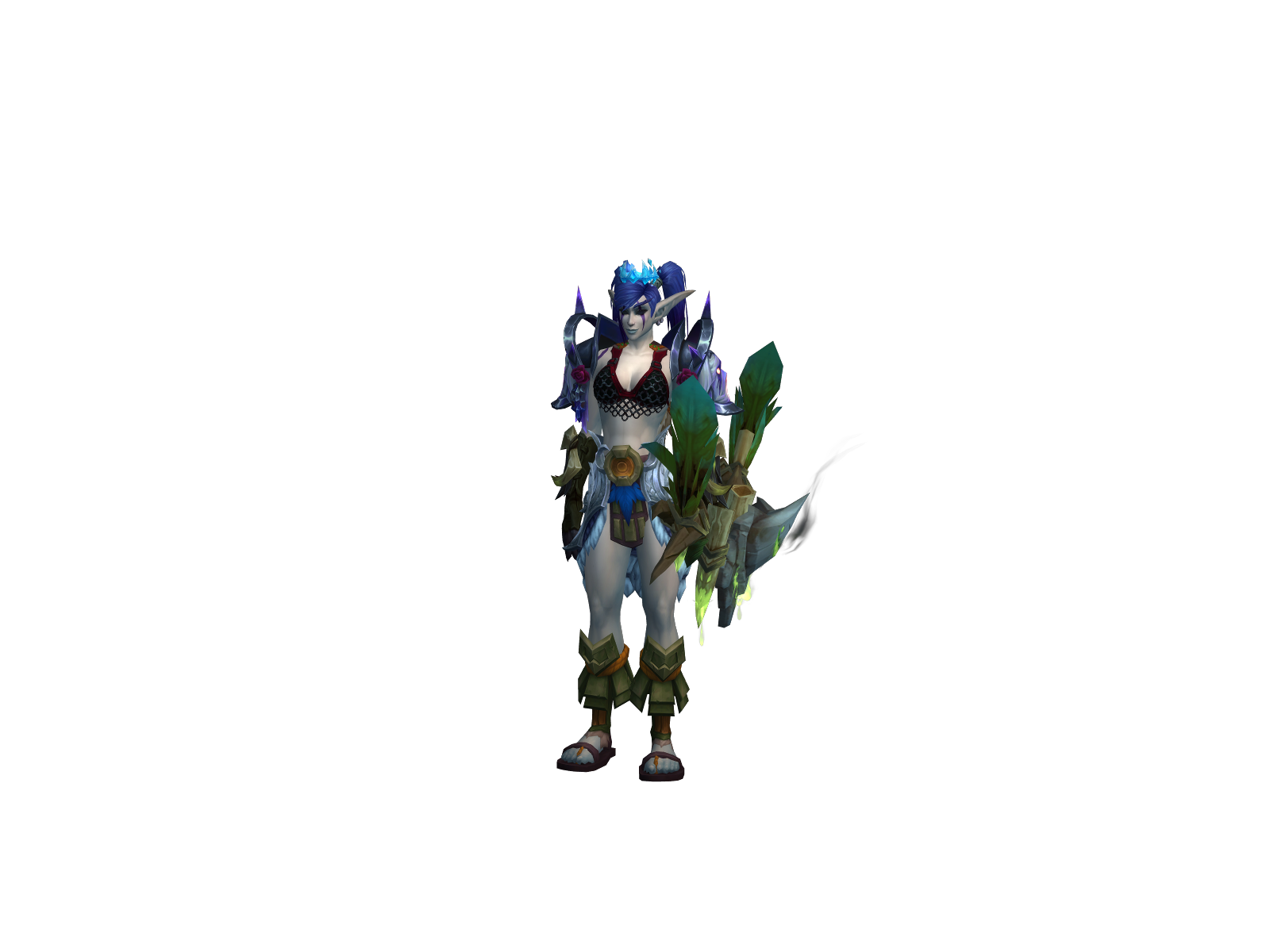Missfyre 3D character render