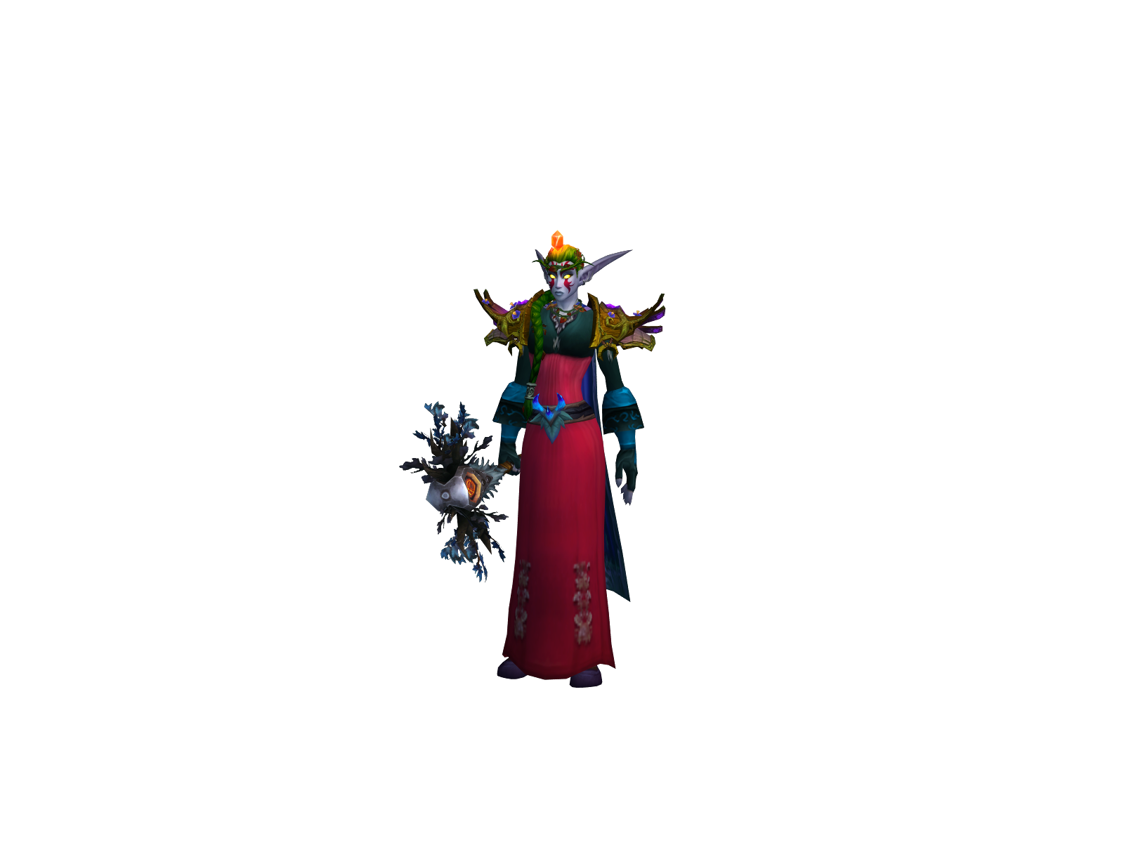 Julesshade 3D character render