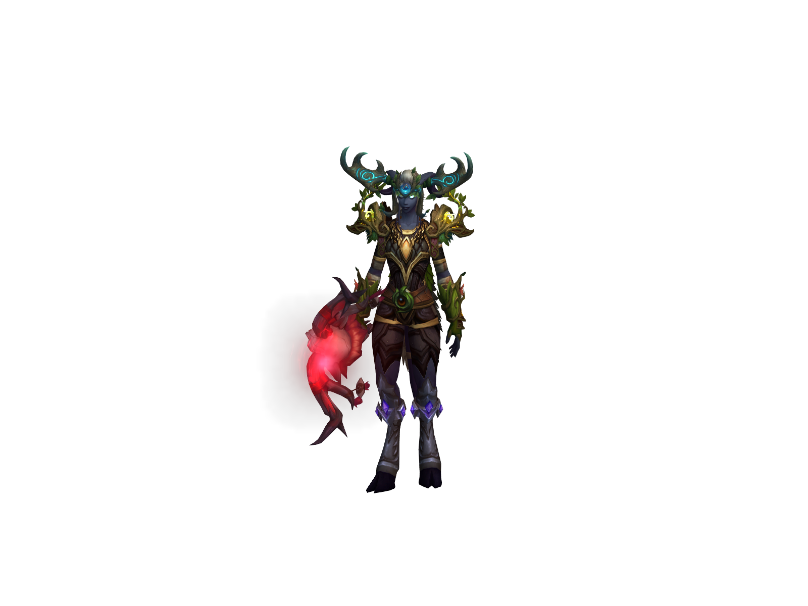 Getulia 3D character render
