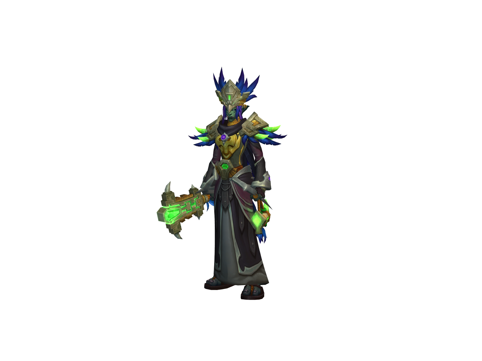 Cheliburcia 3D character render