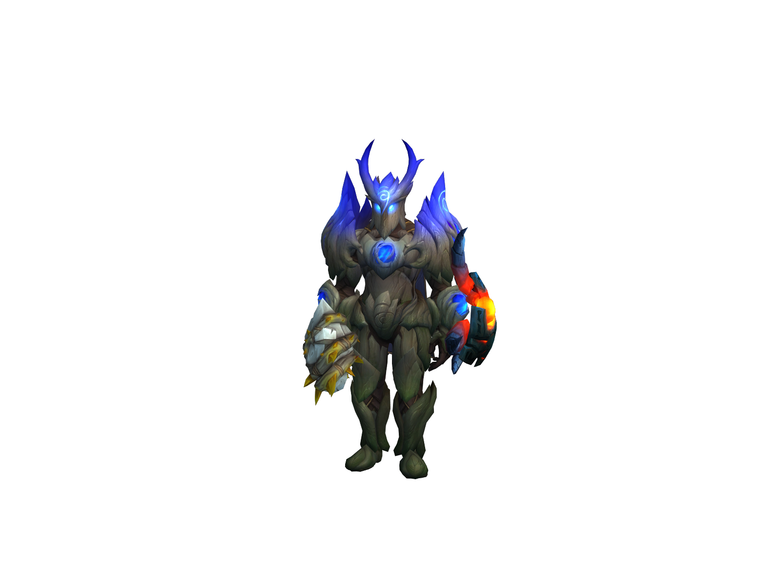 Pingüinaggro 3D character render