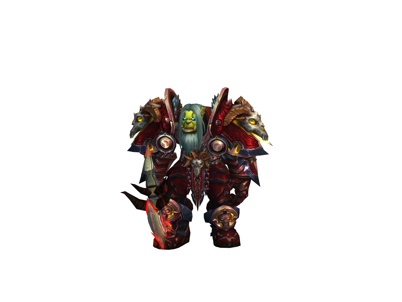 Abák 3D character render