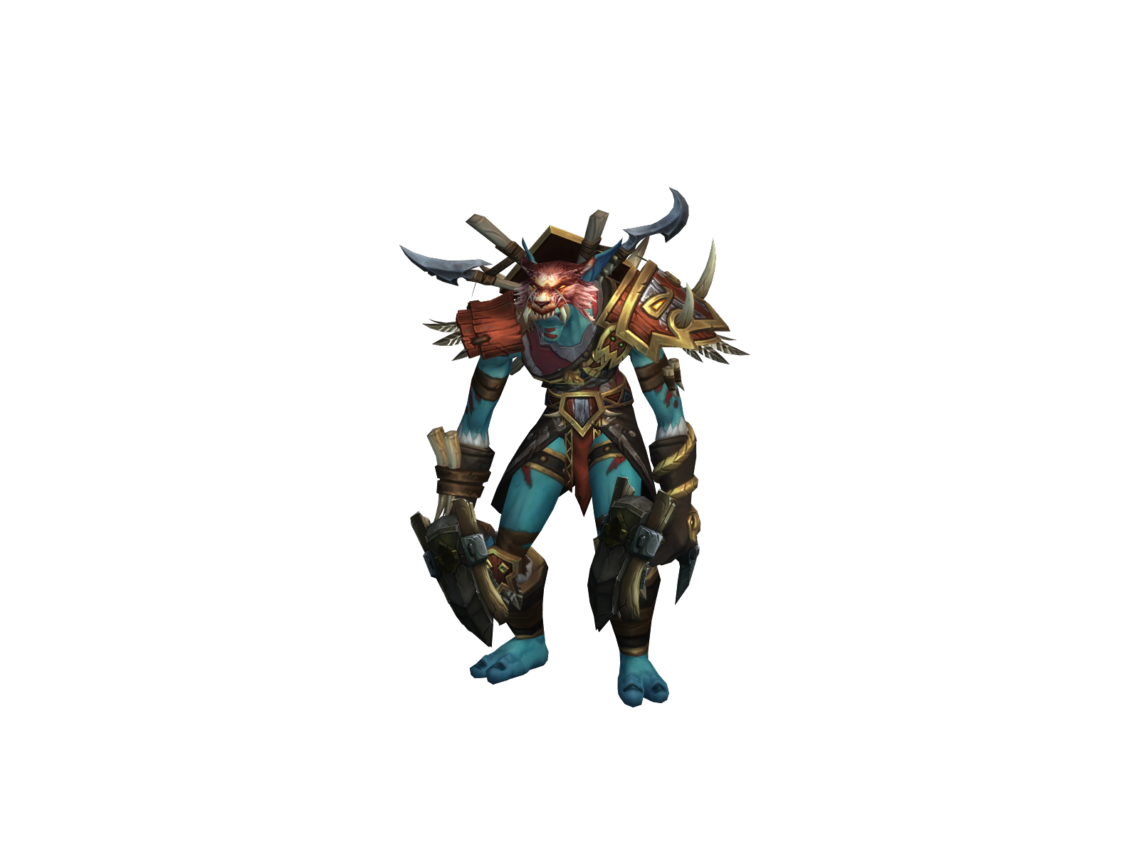 Zarimbar 3D character render