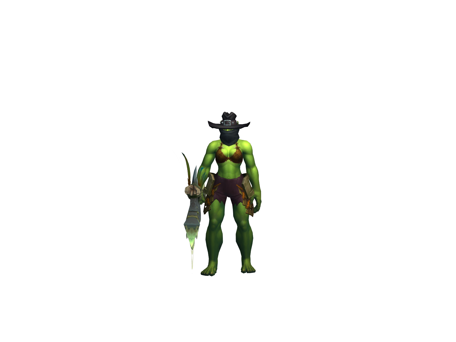 Piólo 3D character render