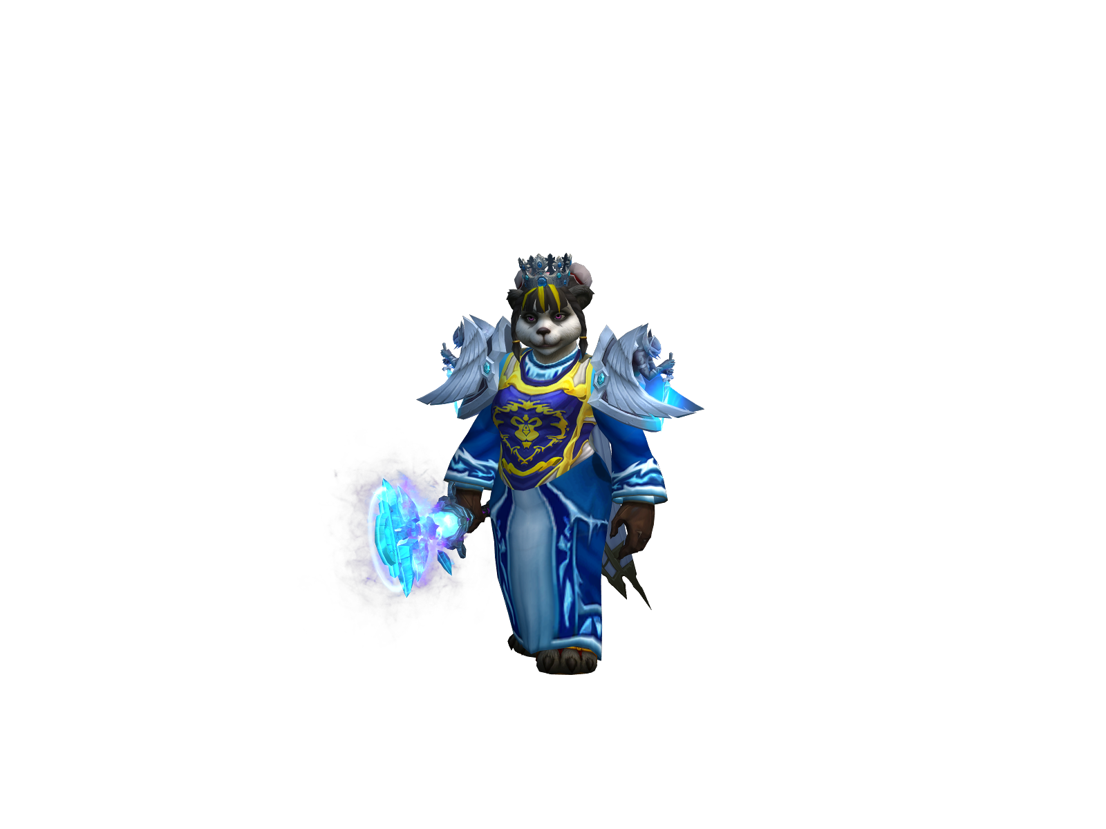 Shirosacred 3D character render