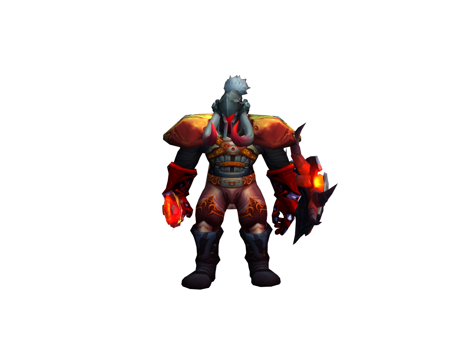 Gwarriorc 3D character render