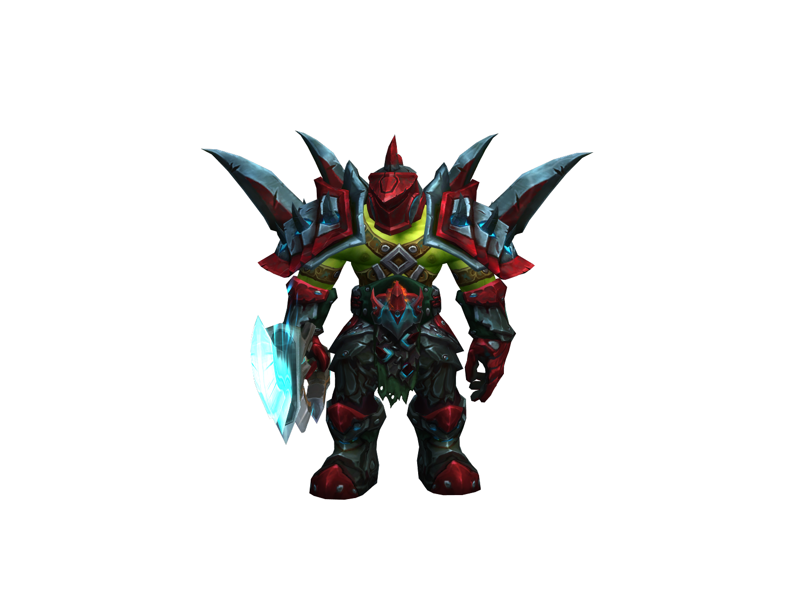 César 3D character render