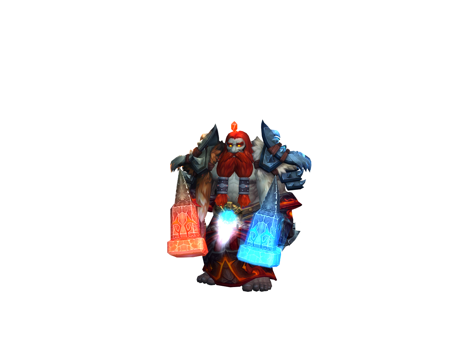 Scaffold 3D character render