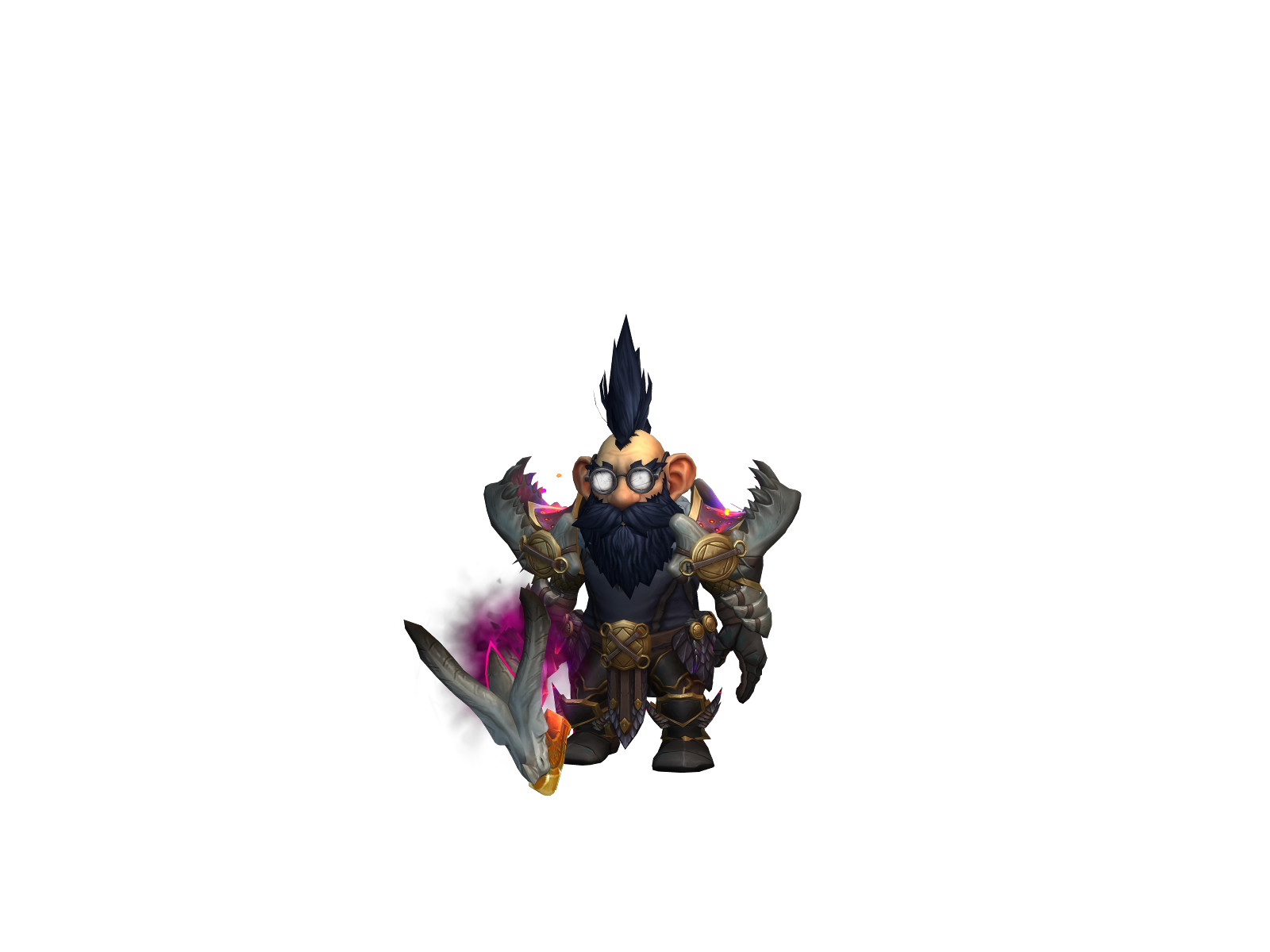 Dwalkin 3D character render