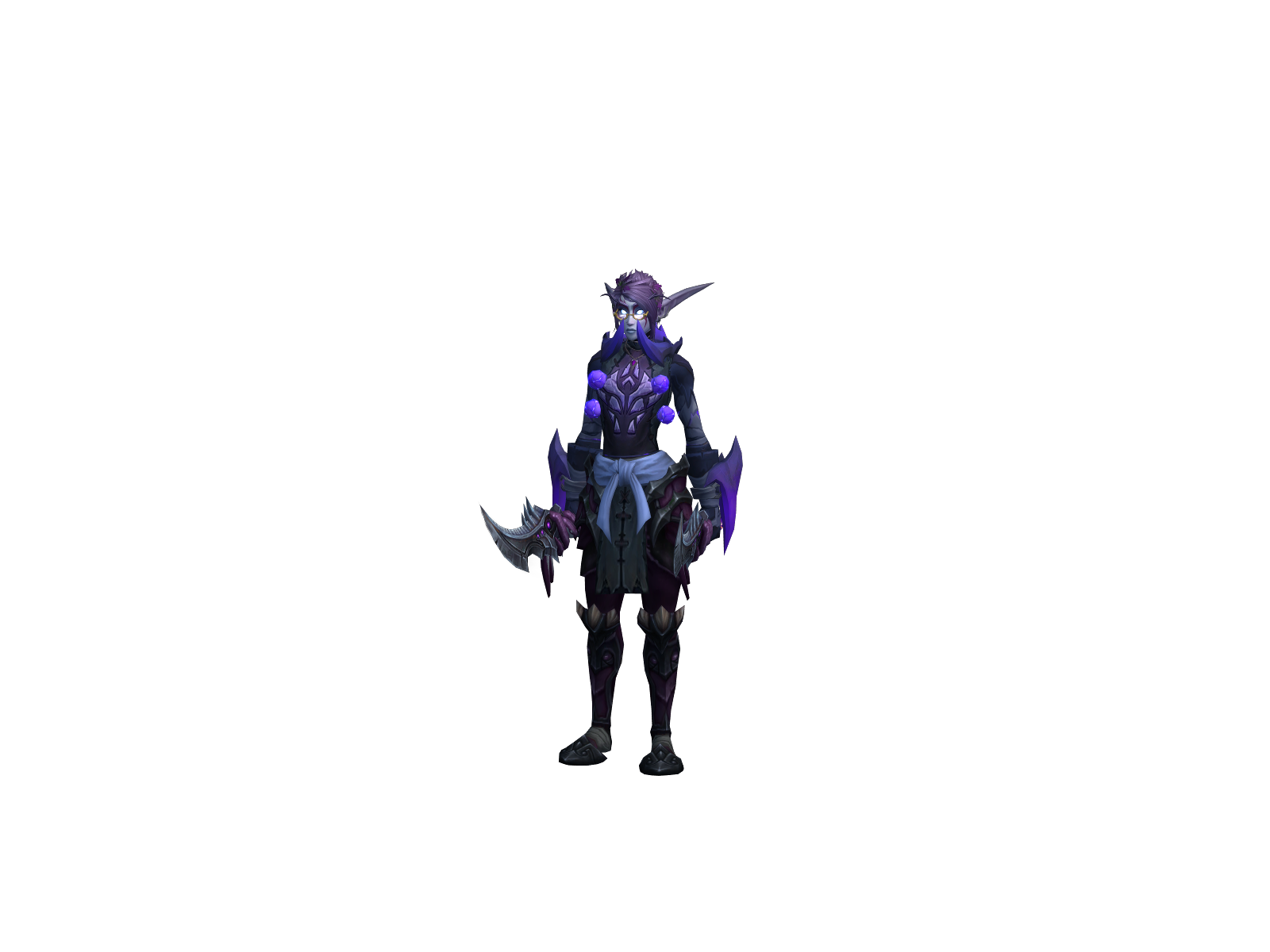 Nýcoll 3D character render