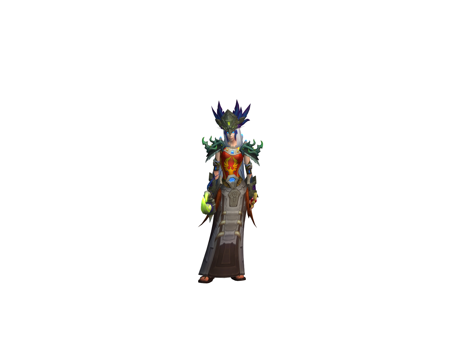 Saraleth 3D character render
