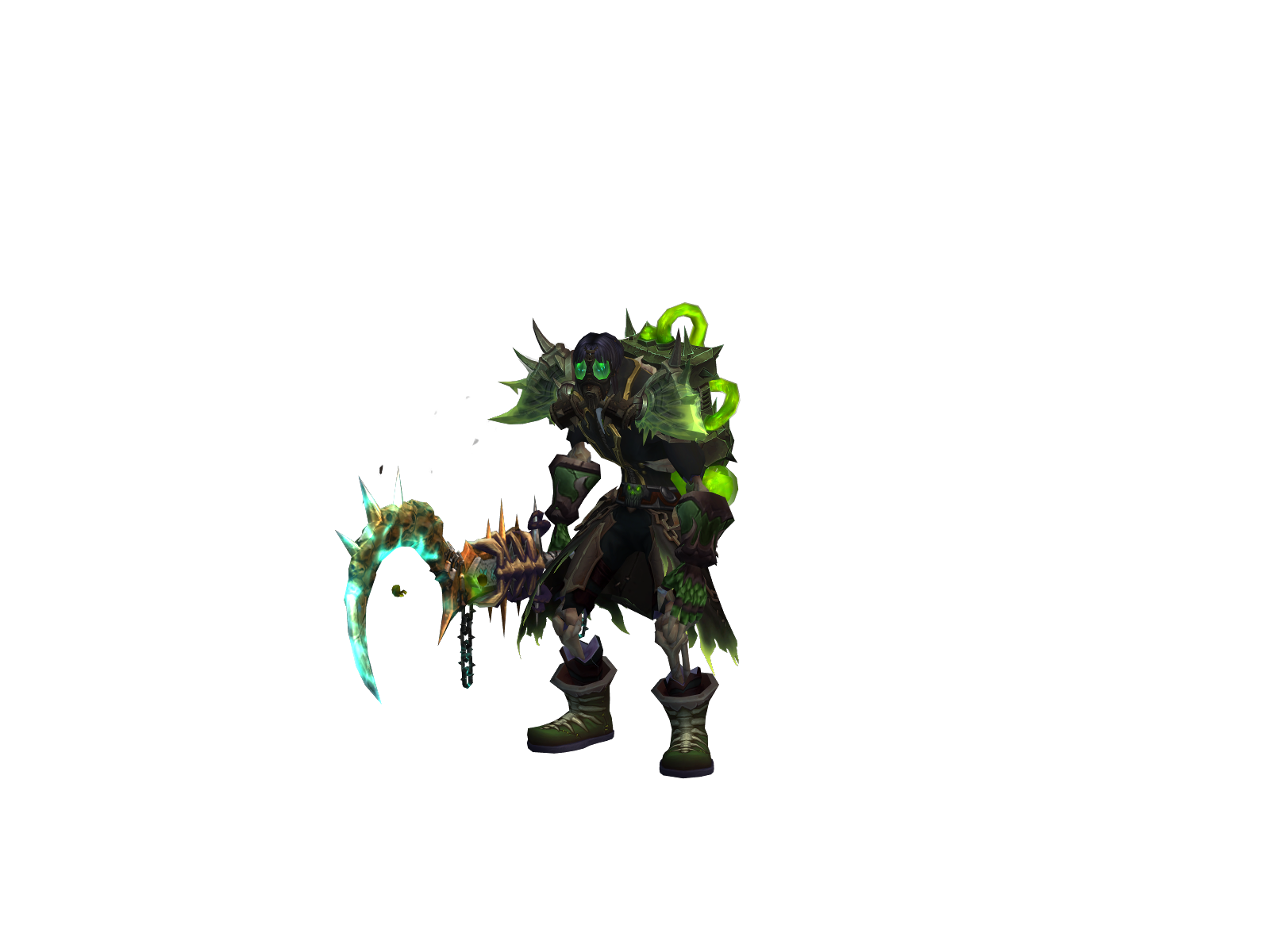 Lycianw 3D character render