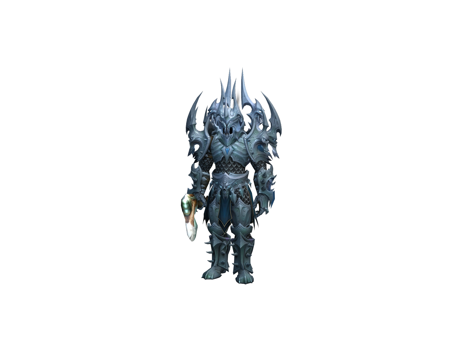 Finer 3D character render