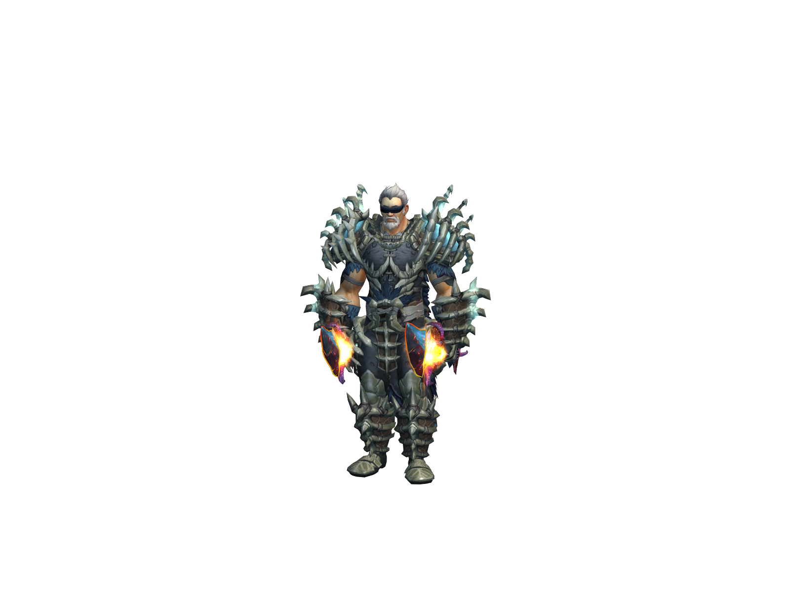 Demonvergíl 3D character render