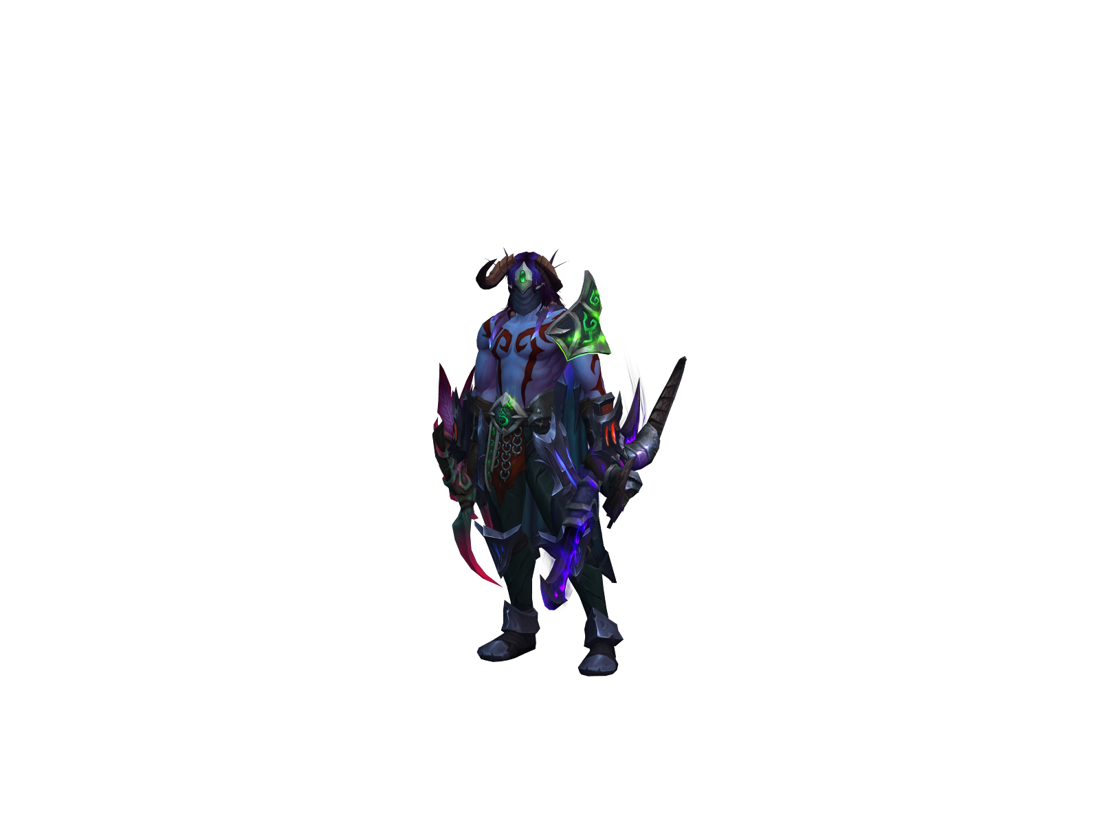 Amirghoul 3D character render