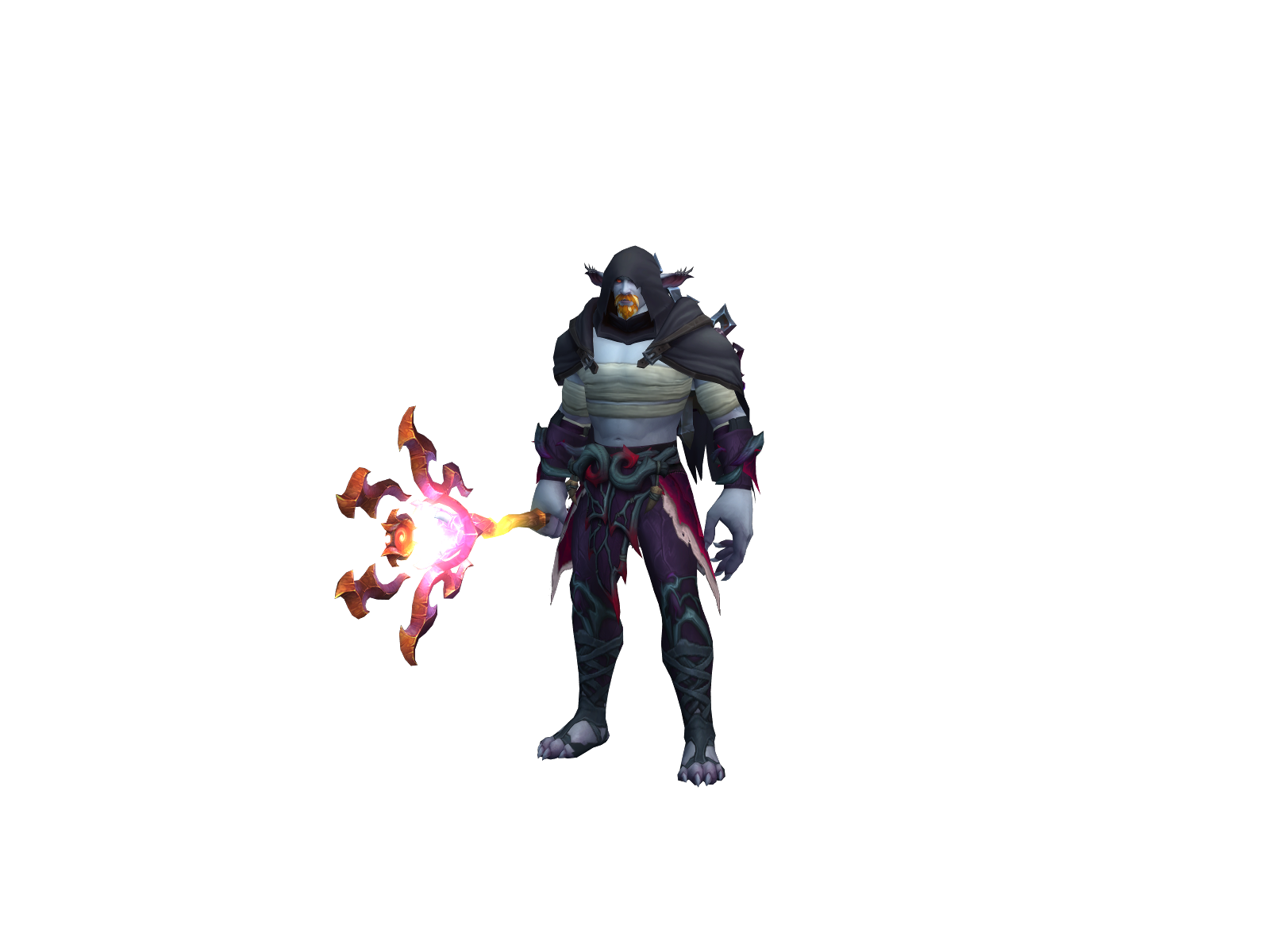 Praesagium 3D character render