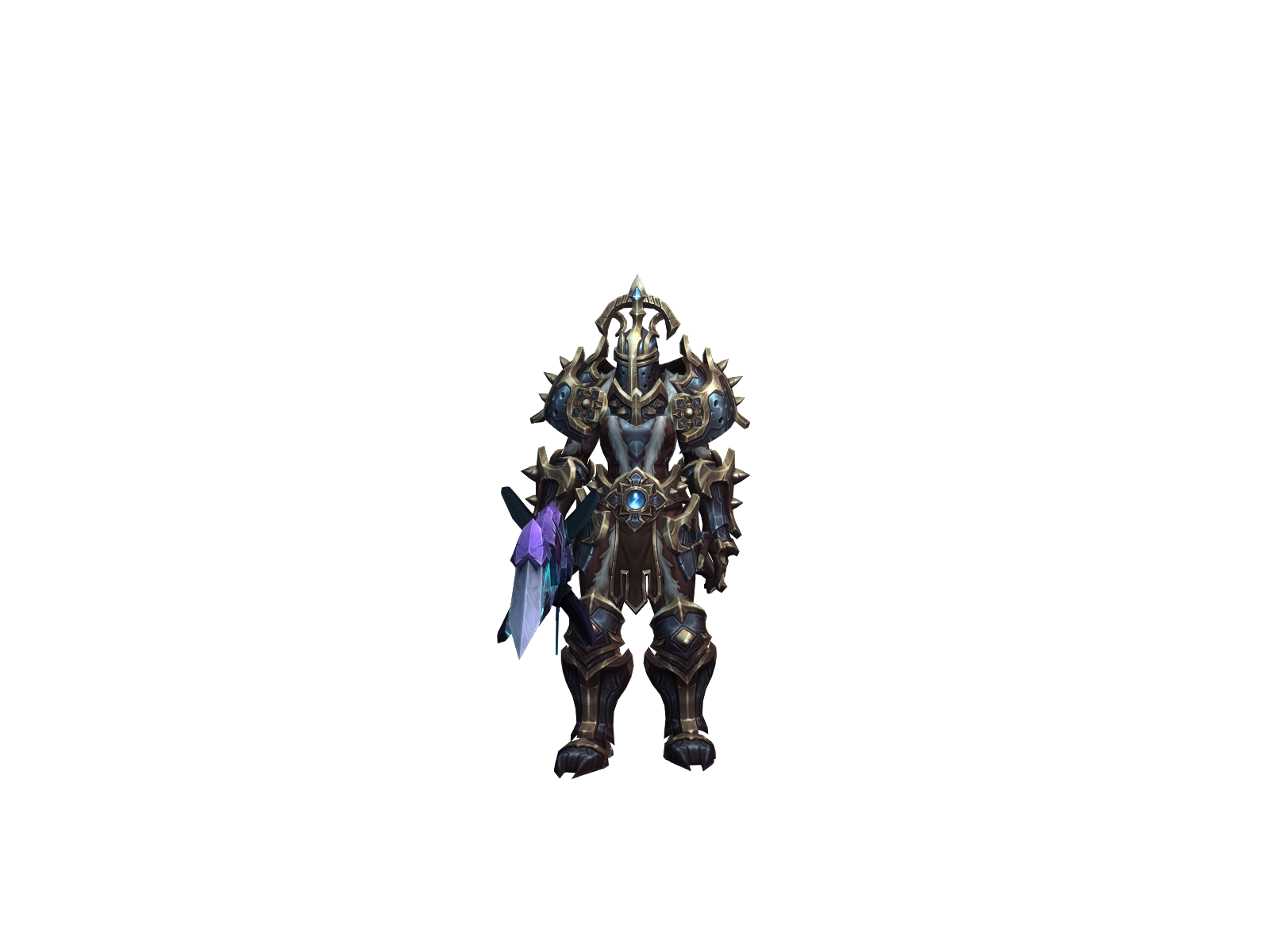 Warfroi 3D character render