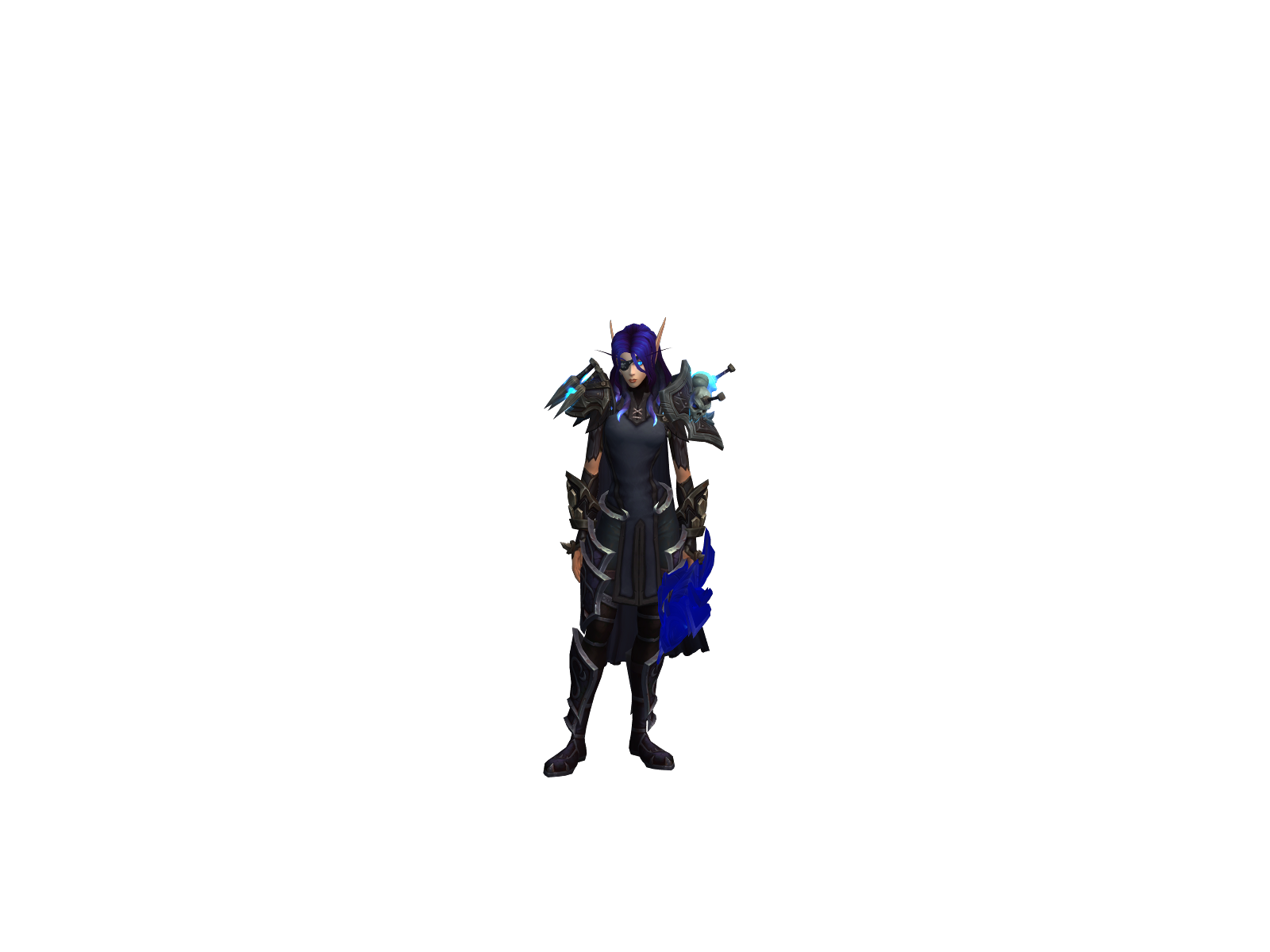 Naleris 3D character render