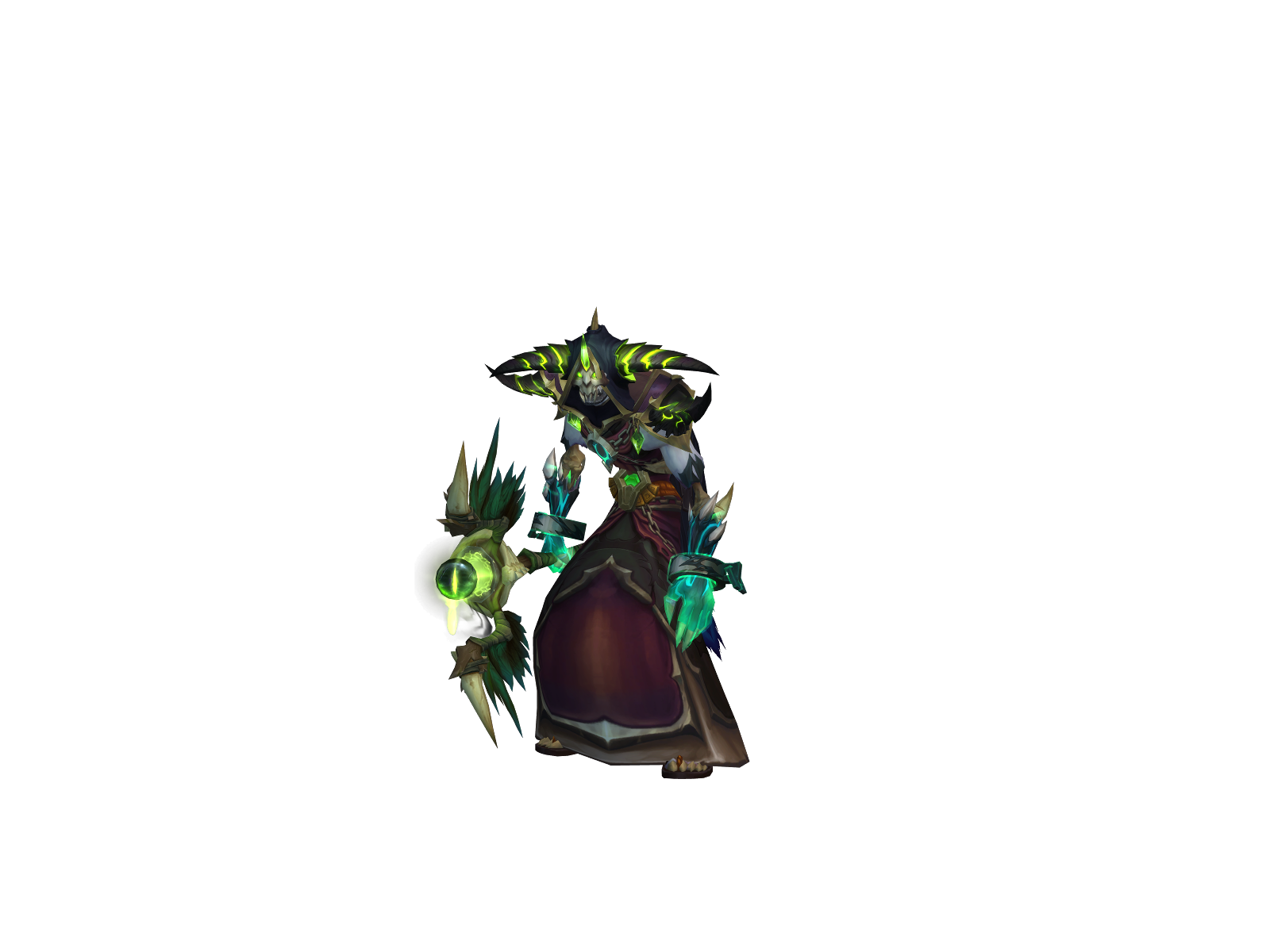 Veggapunk 3D character render