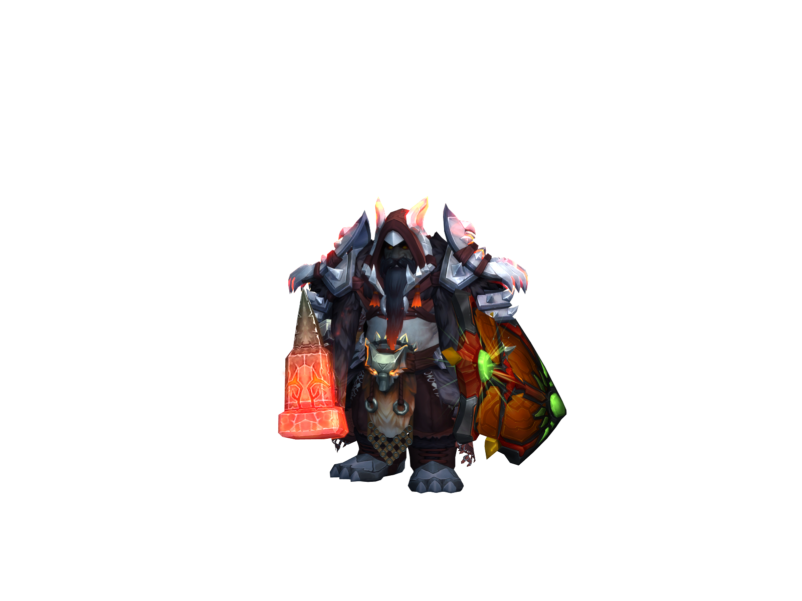 Deoragran 3D character render